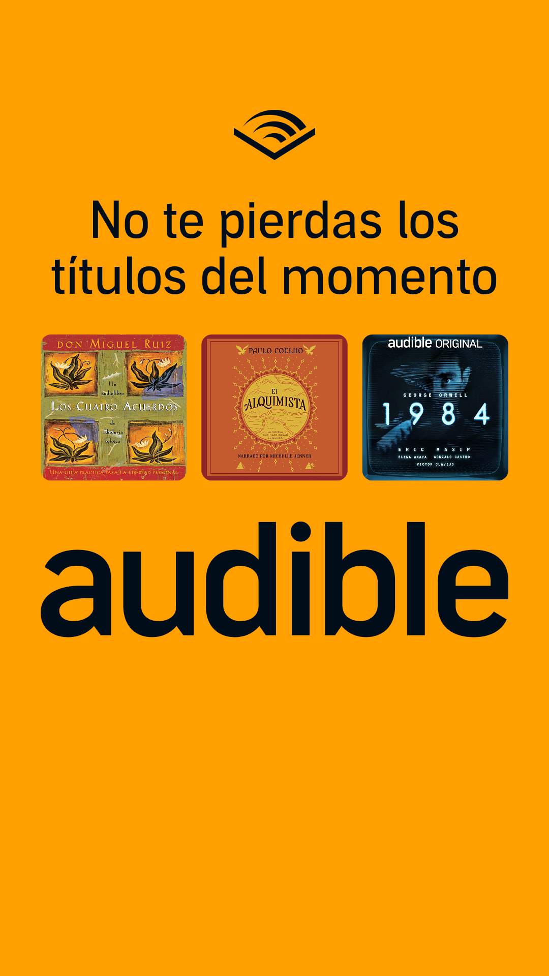 Audible Espanol Facebook ad