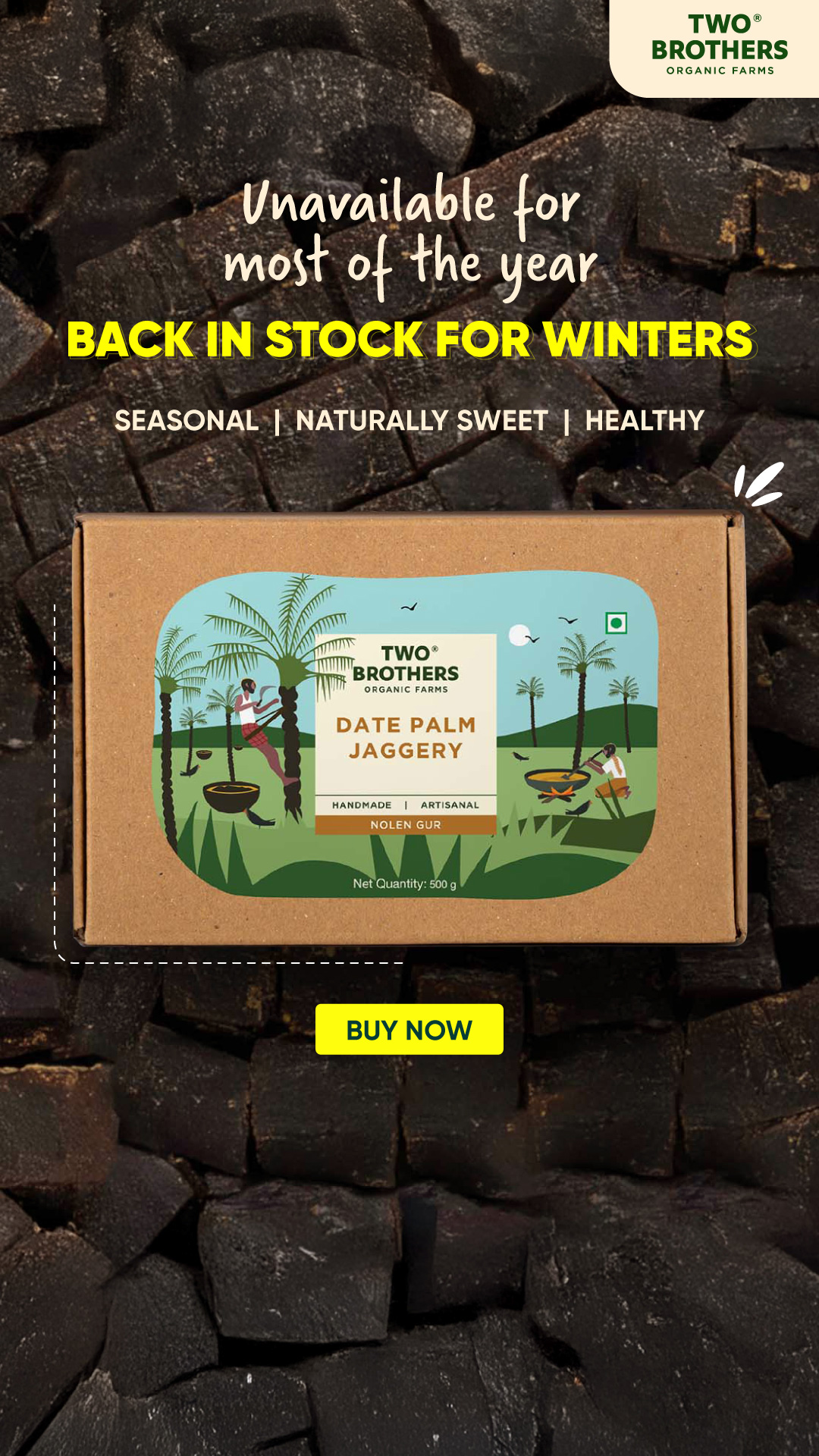 Two Brothers Organic Farms Facebook ad