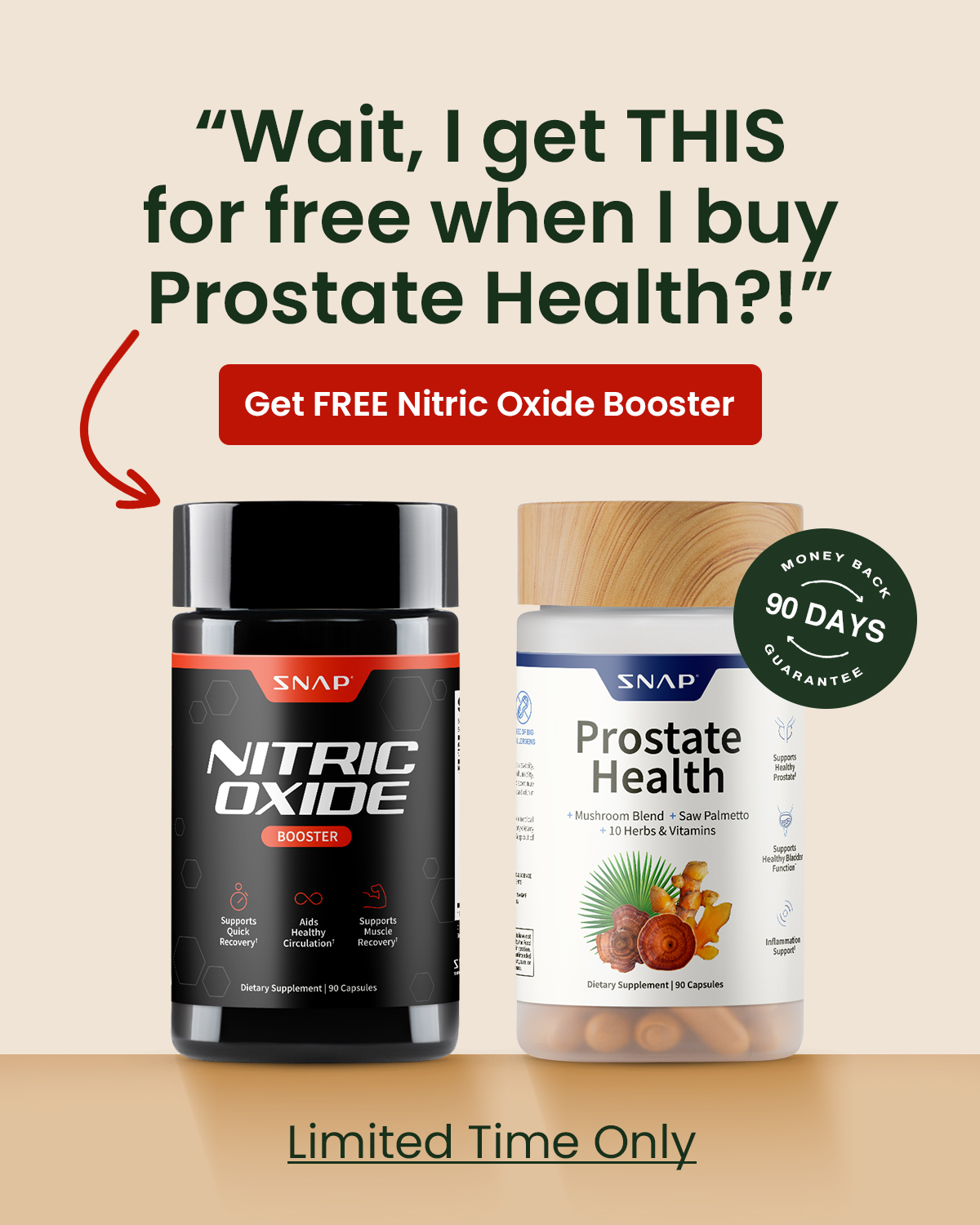Snap Supplements Facebook ad