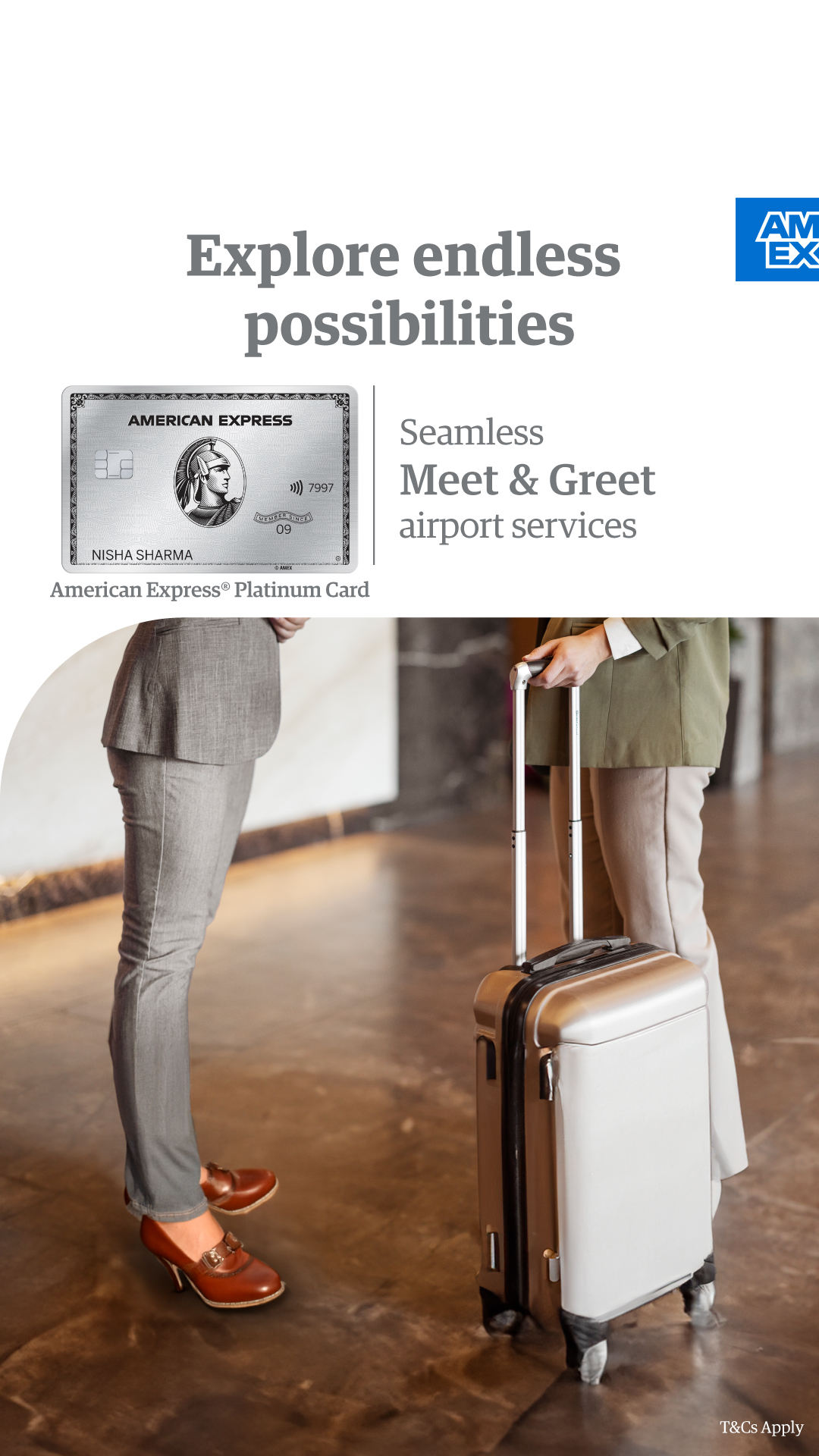 American Express Facebook ad