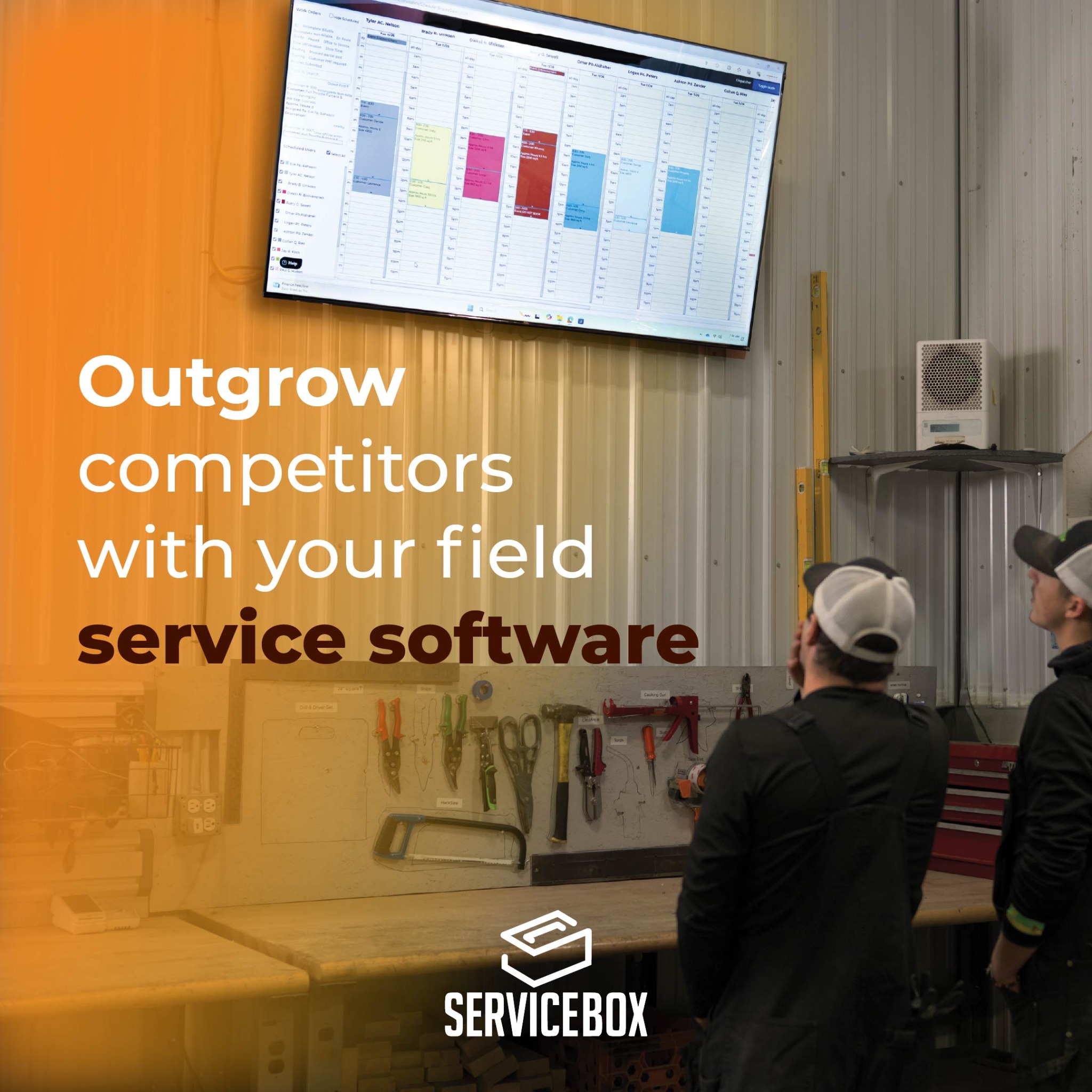 ServiceBox Facebook ad