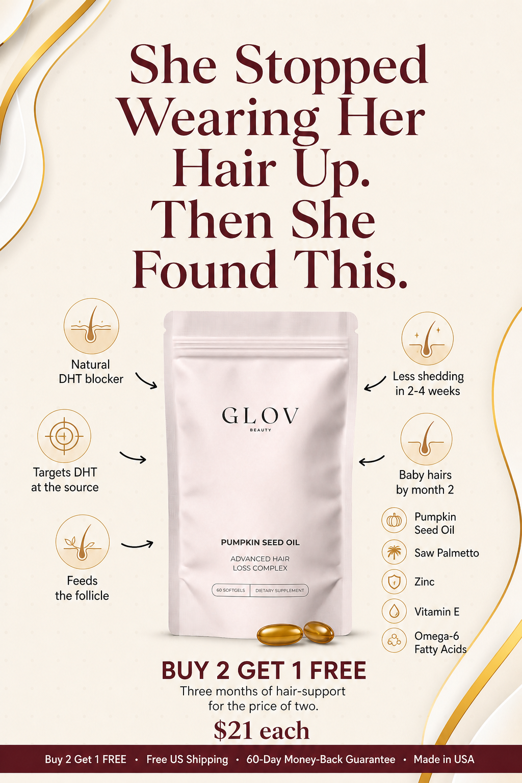 Glov Beauty Facebook ad