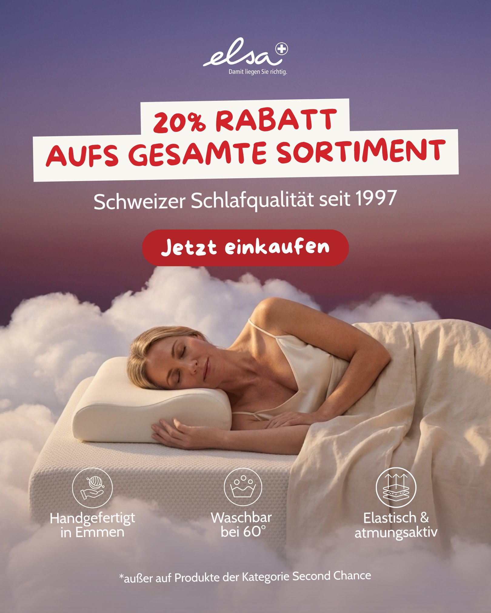 elsa Schweiz AG Facebook ad from Jul 25, 2026