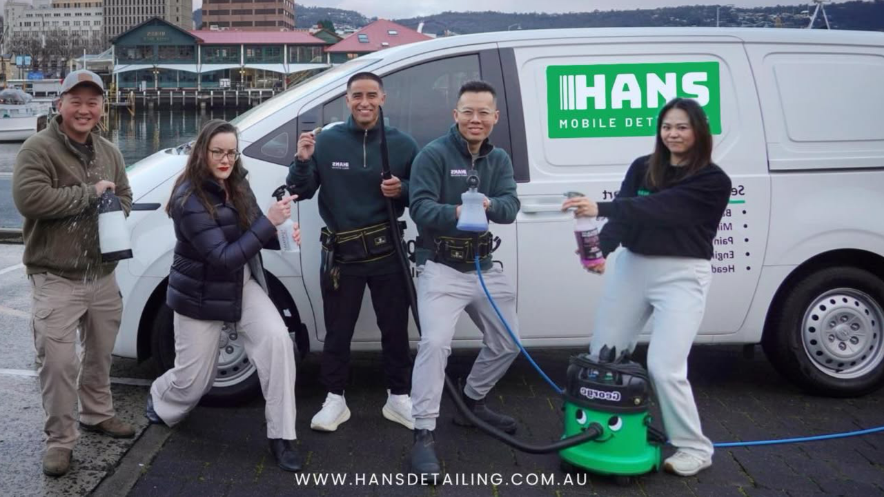 Hans Mobile Detailing Hobart Facebook ad: Schedule Your Session