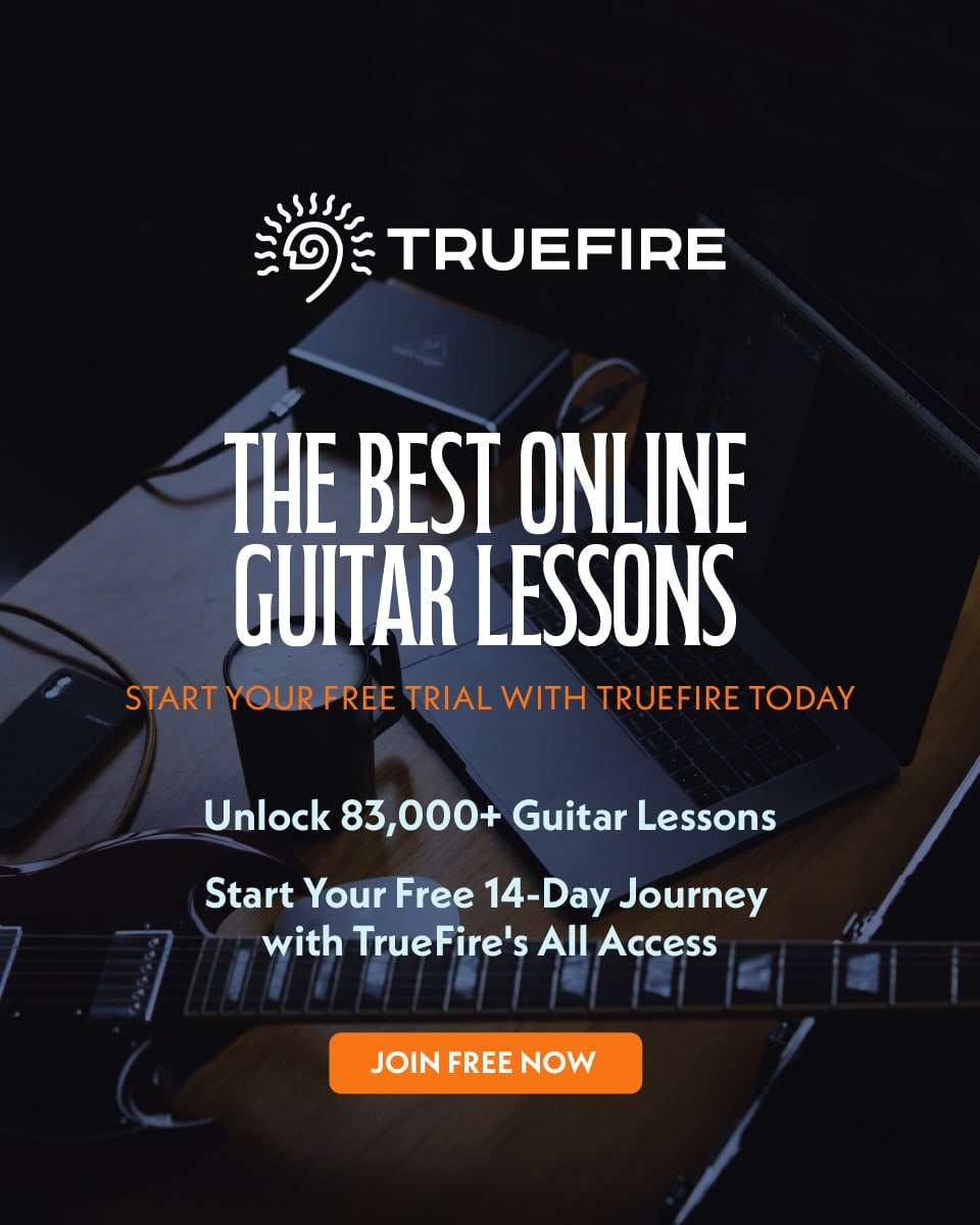 TrueFire Facebook ad