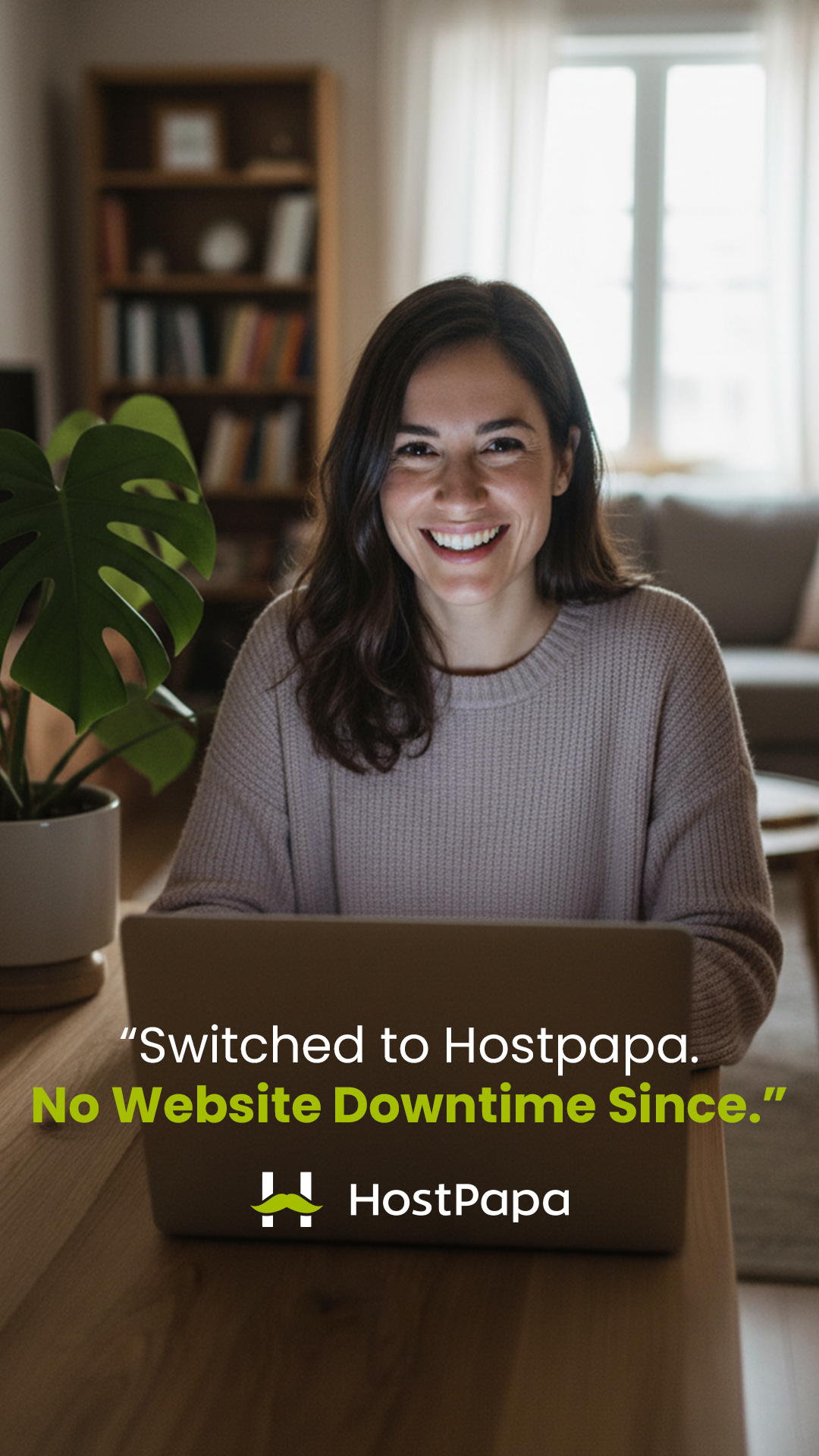 HostPapa Facebook ad from Mar 17, 2026