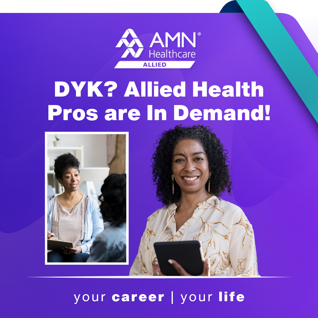 AMN Healthcare Allied Facebook ad