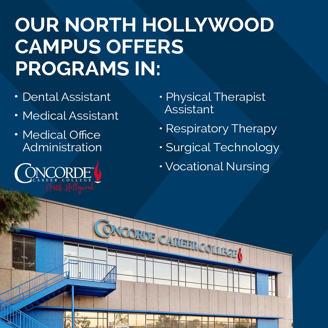 Concorde Career College - North Hollywood, California Facebook ad