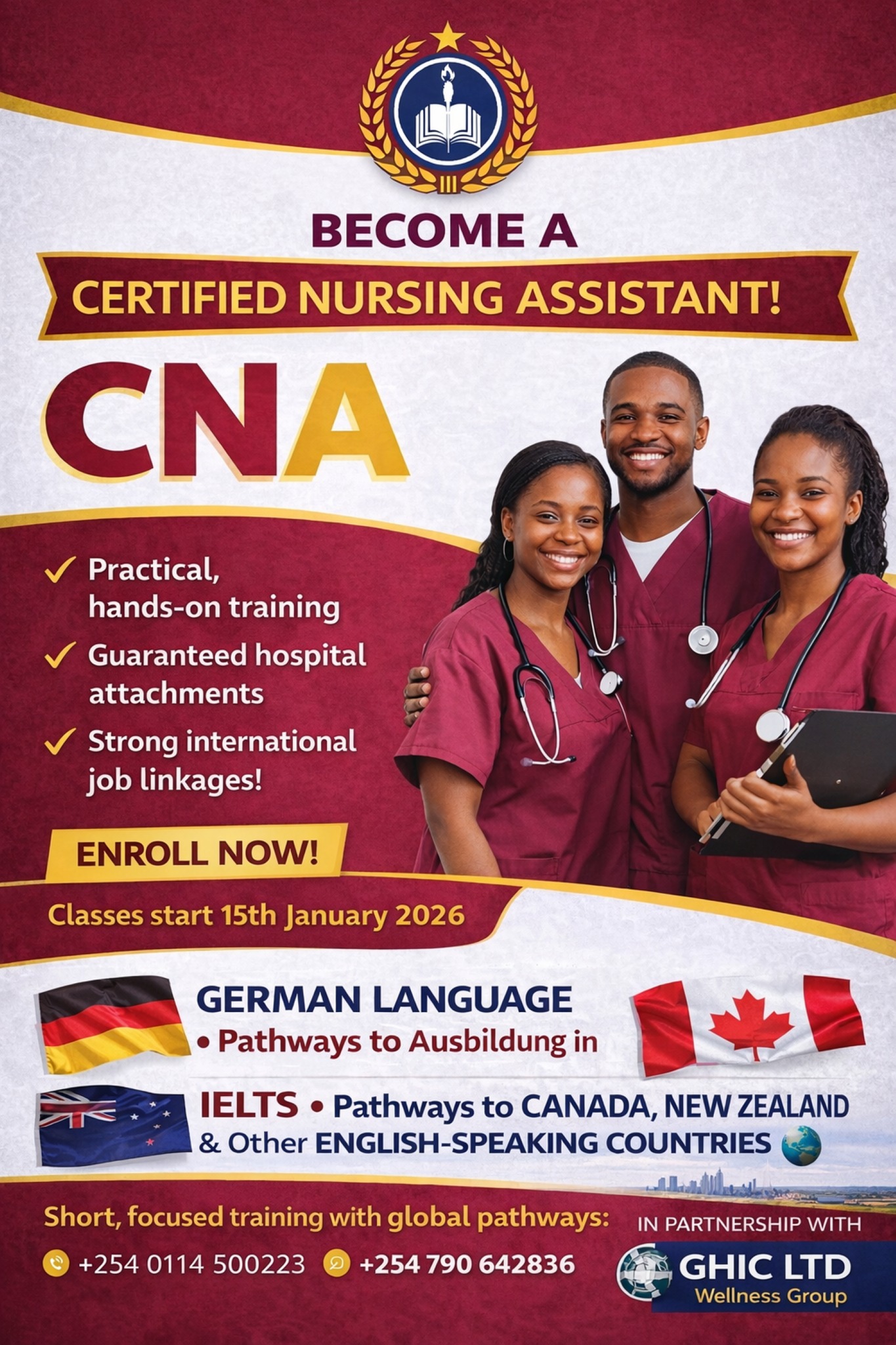Macmillan Medical Training College- Mmtc Facebook ad