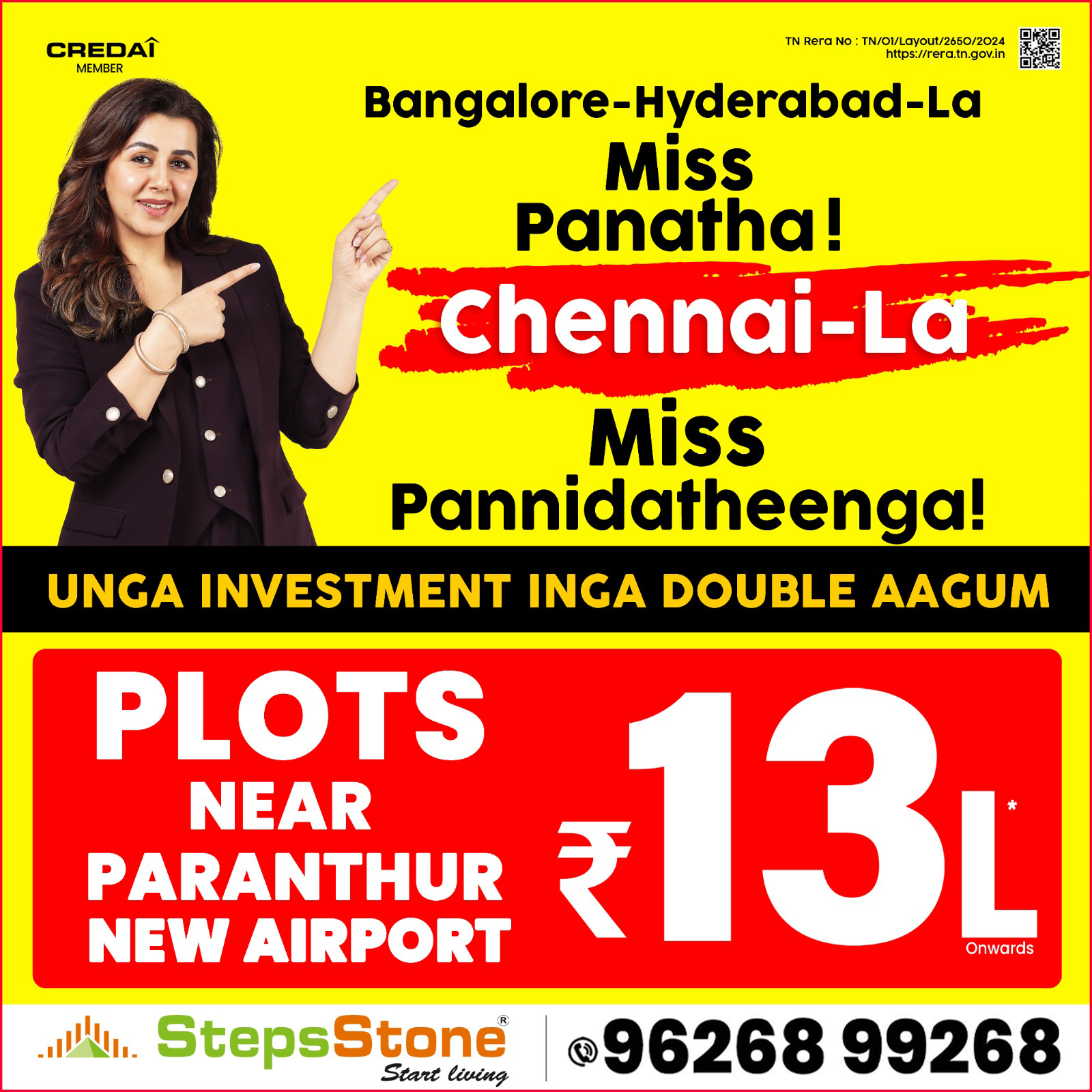 StepsStone Promoters Pvt. Ltd Facebook ad: BOOK A FREE CAB SITE VISITS