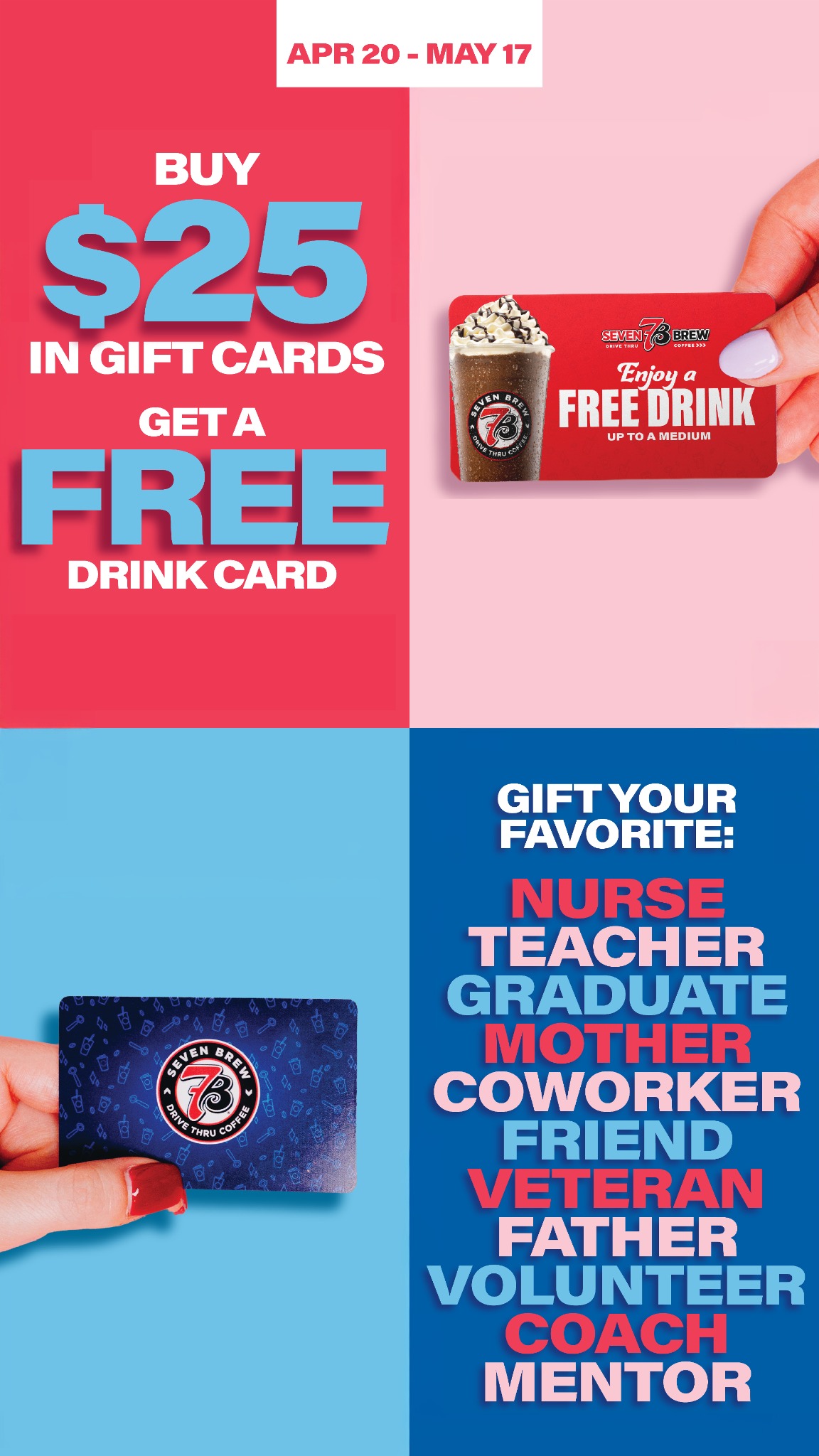 7 Brew Coffee Facebook ad