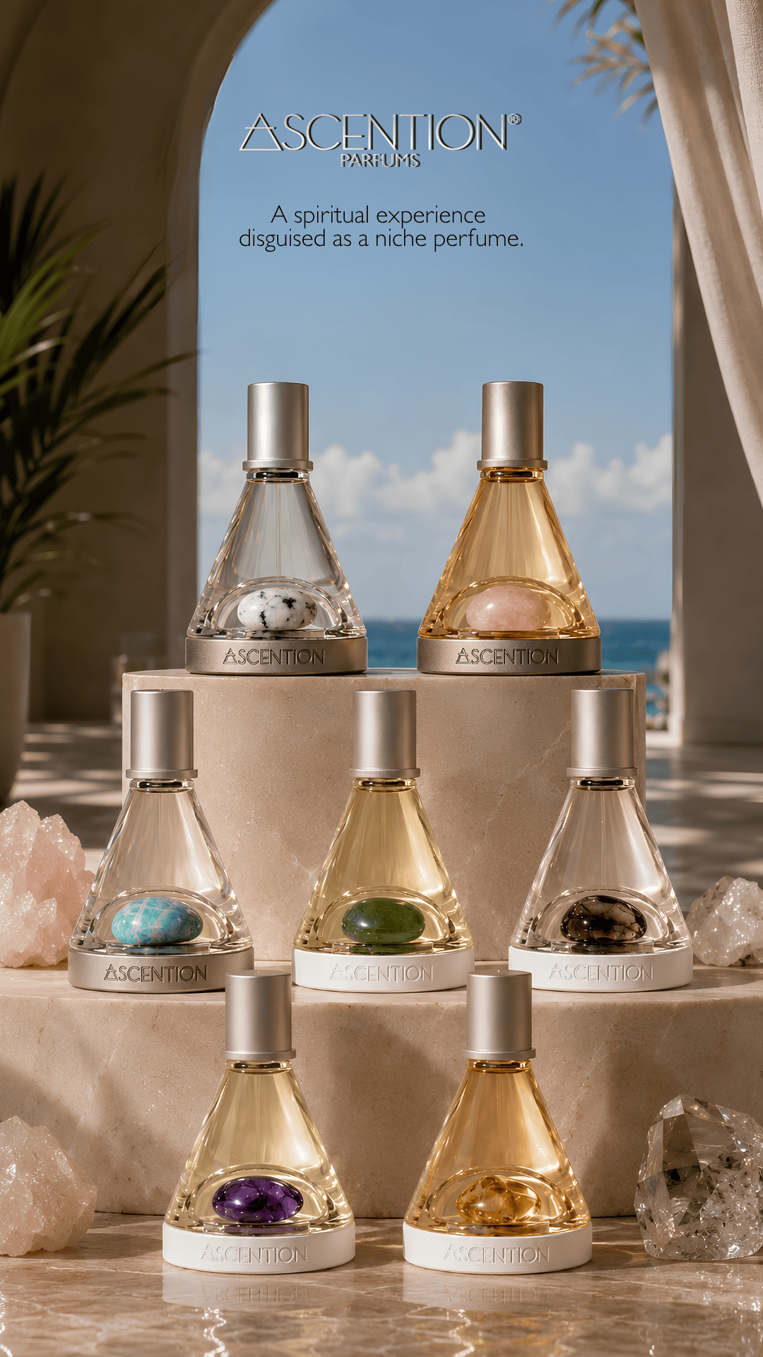 Ascention Parfums Facebook ad from Jul 1, 2026