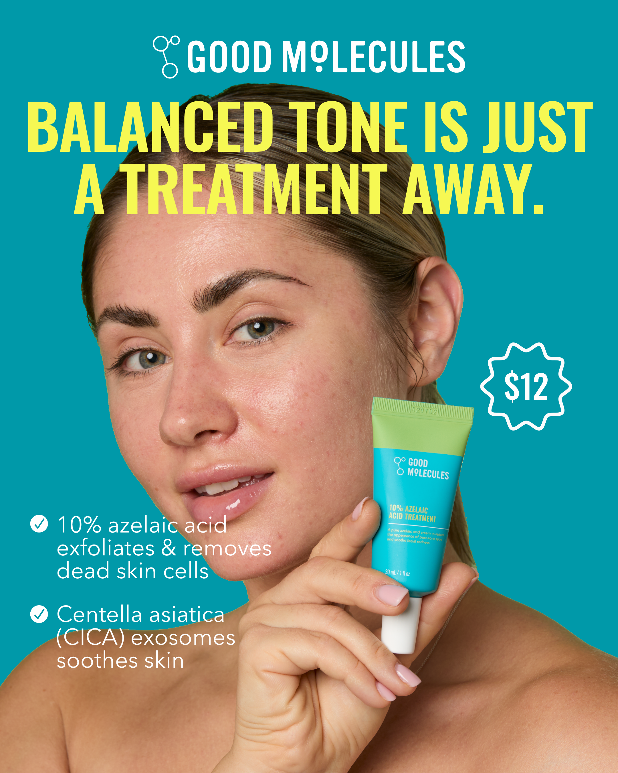 Good Molecules Facebook ad