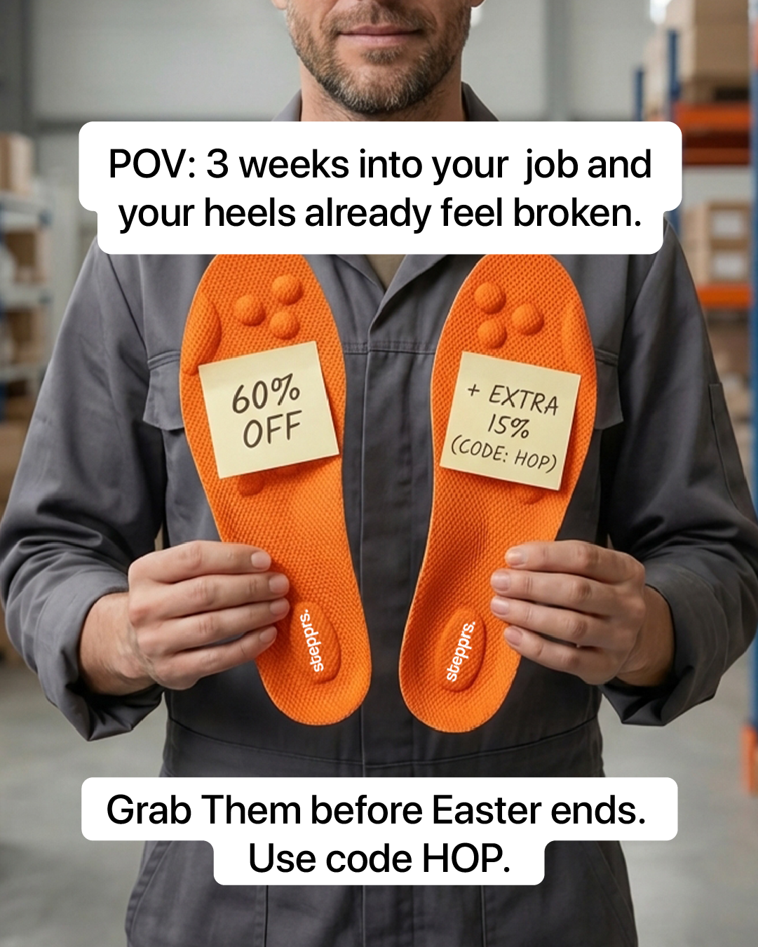Stepprs Facebook ad