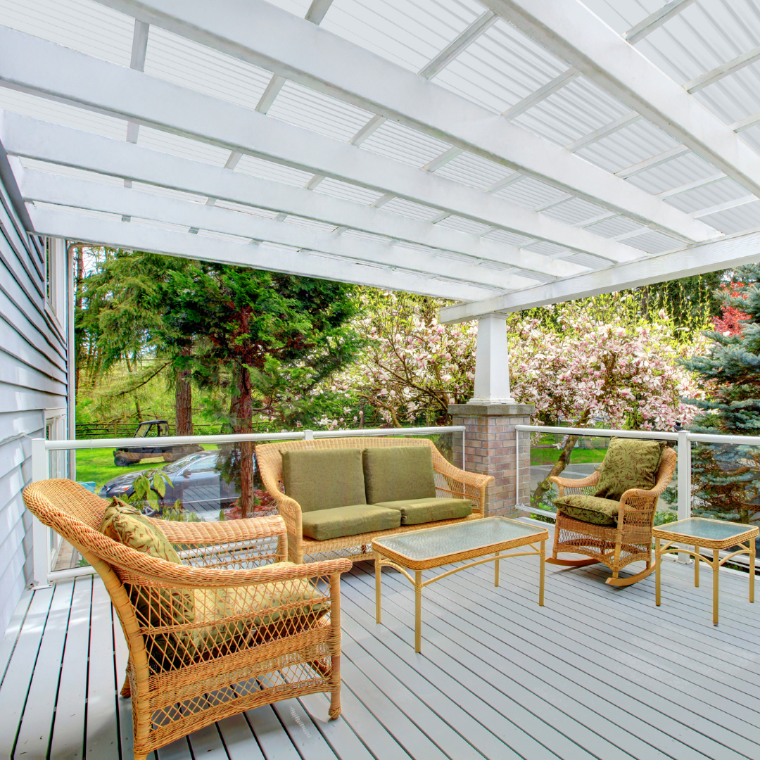 Palram Americas Facebook ad: Cover your outdoor living area
