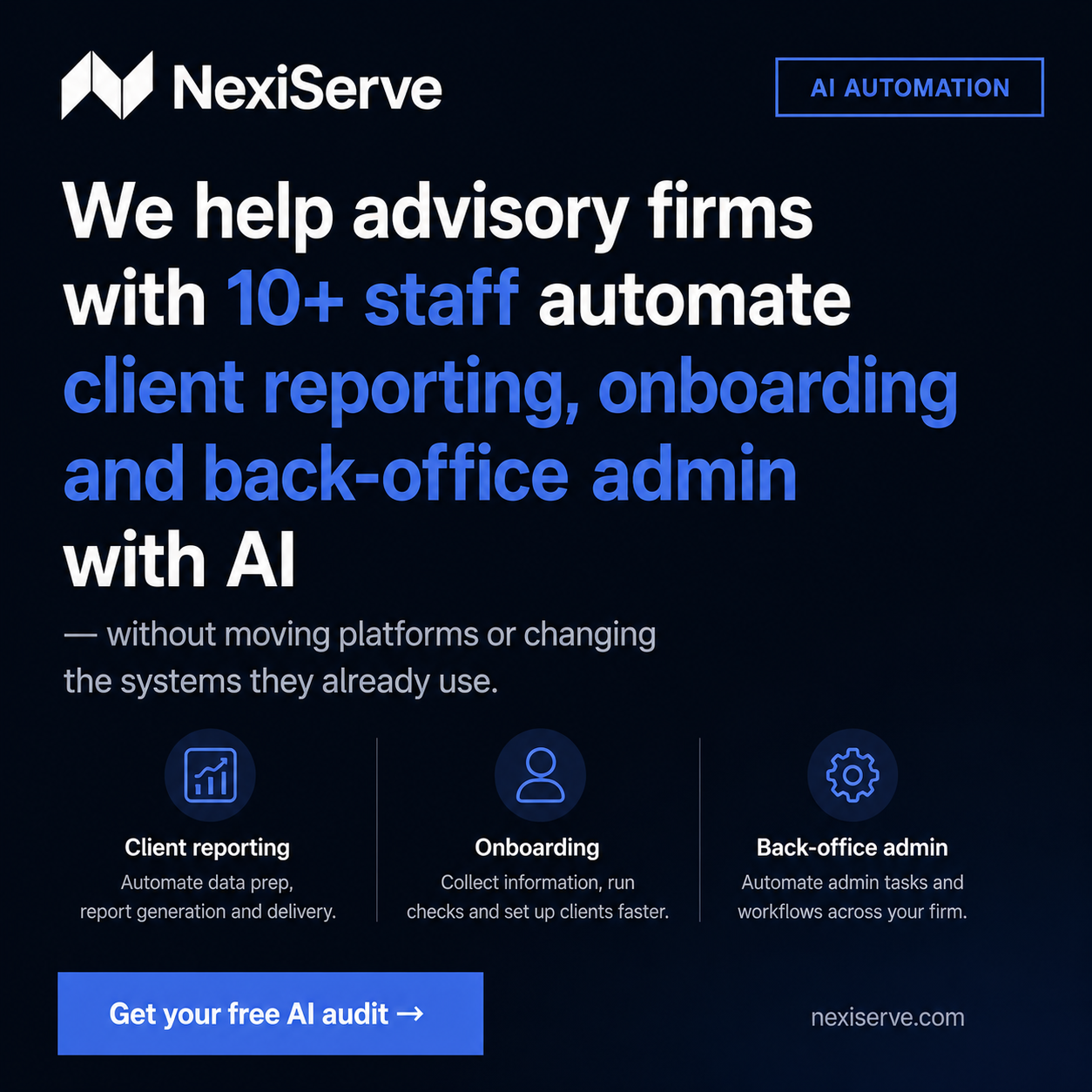 NexiServe Facebook ad