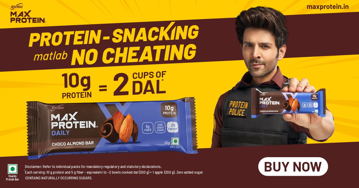 Max Protein Snacks Facebook ad