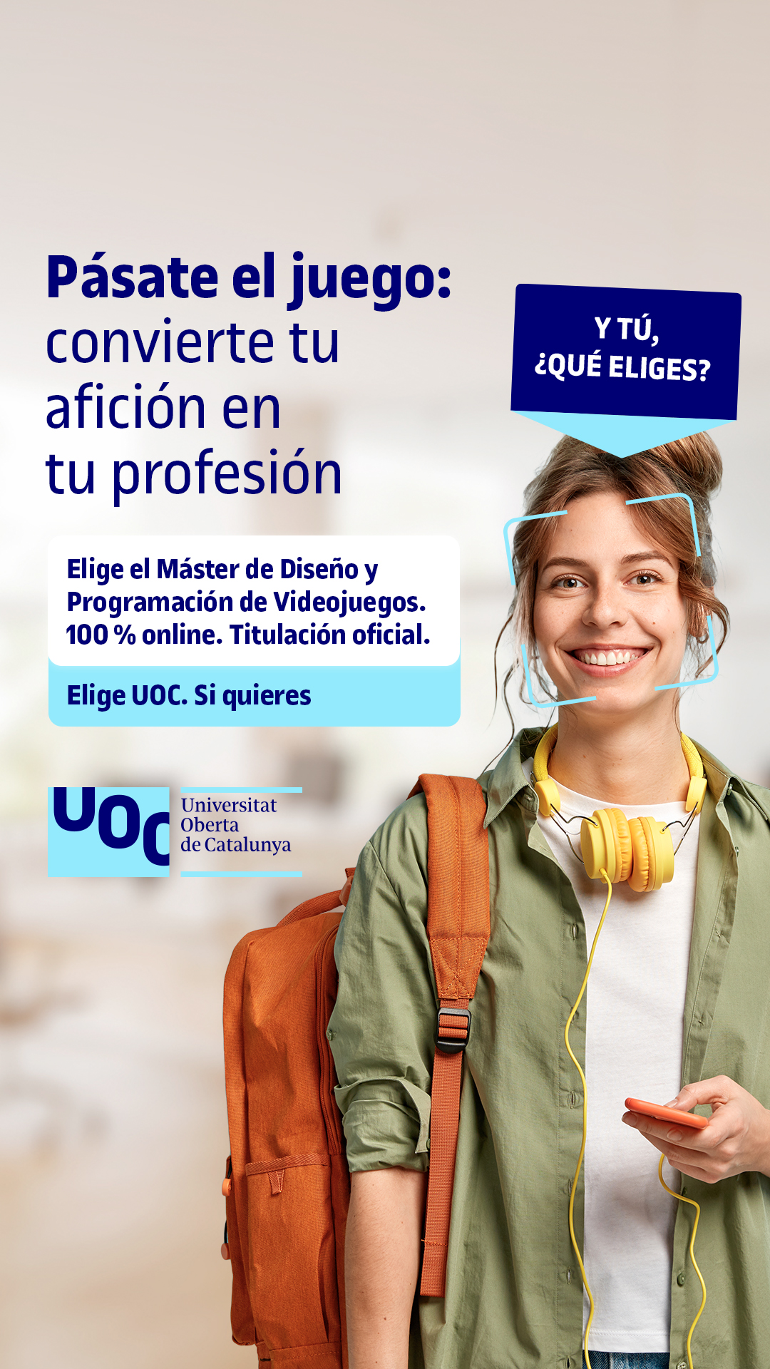 Universitat Oberta de Catalunya (UOC) Facebook ad