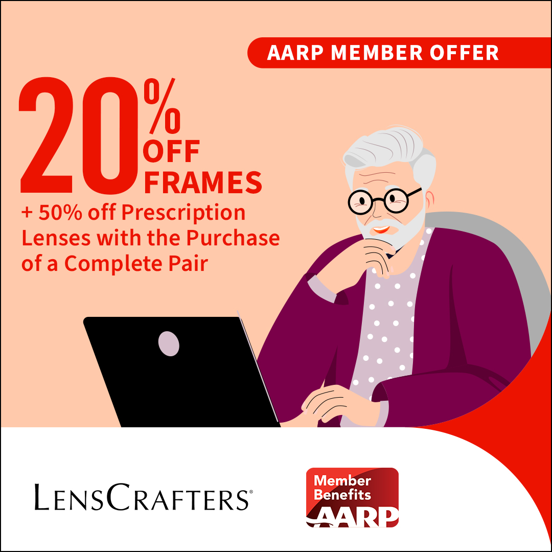 AARP Member Benefits Facebook ad