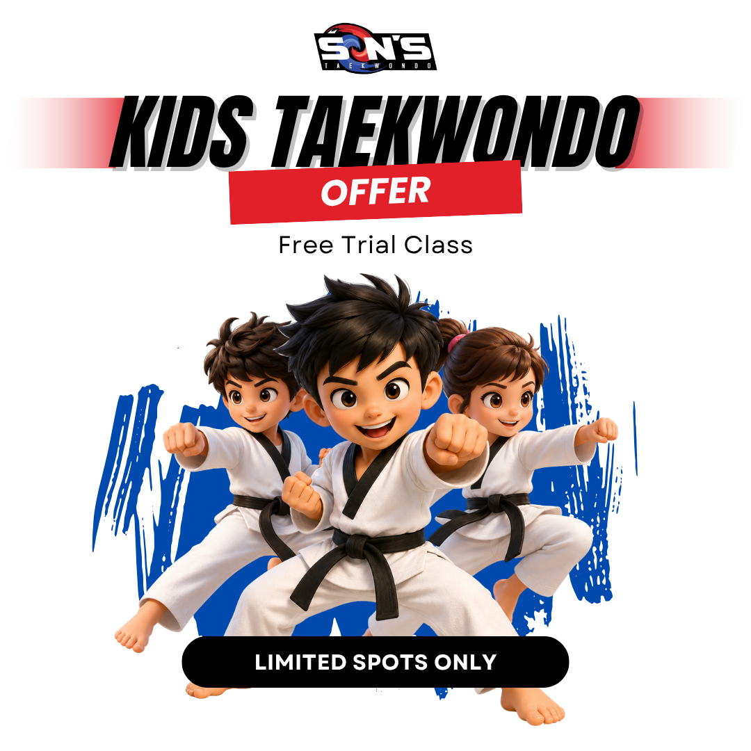 Son's Taekwondo Academy Facebook ad