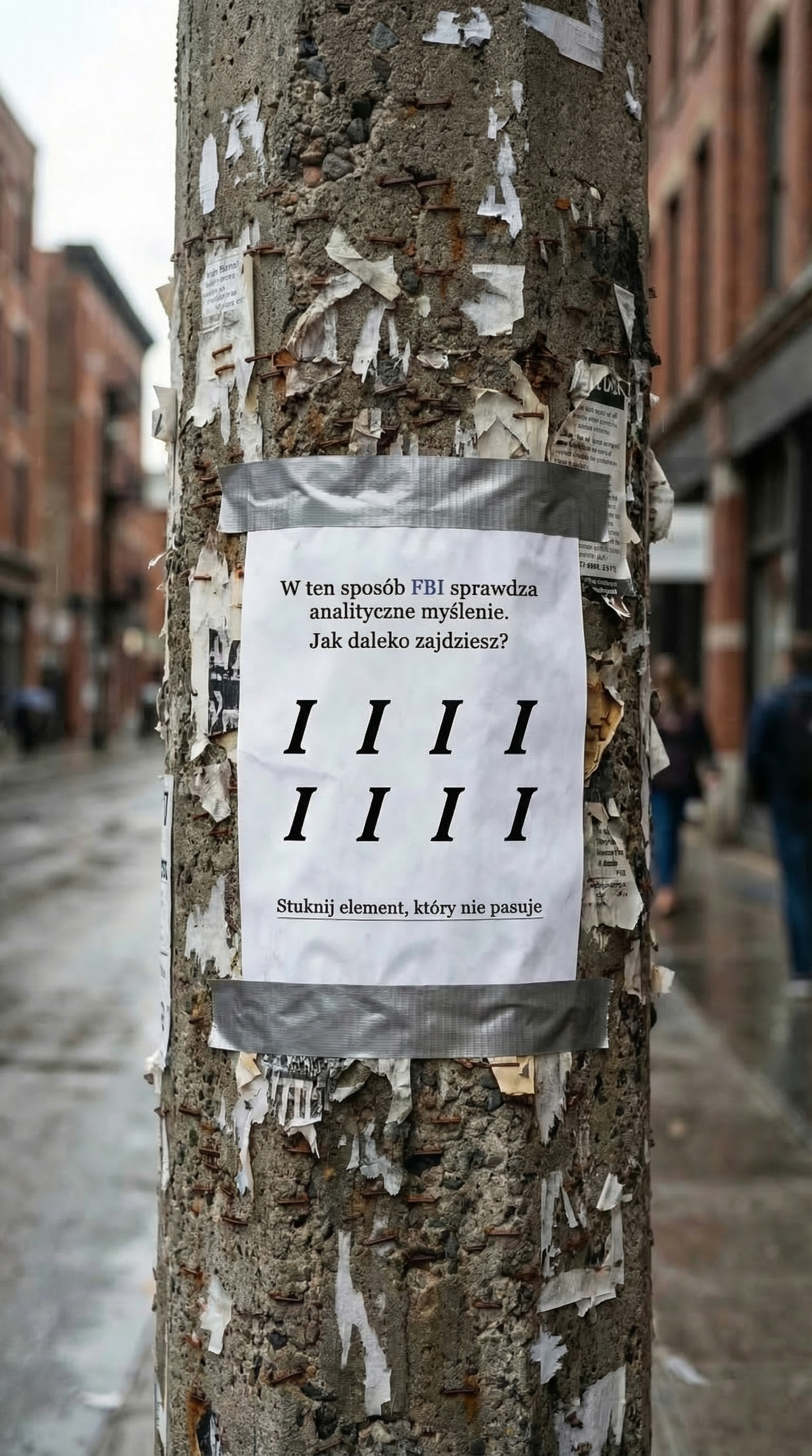 International IQ test Facebook ad