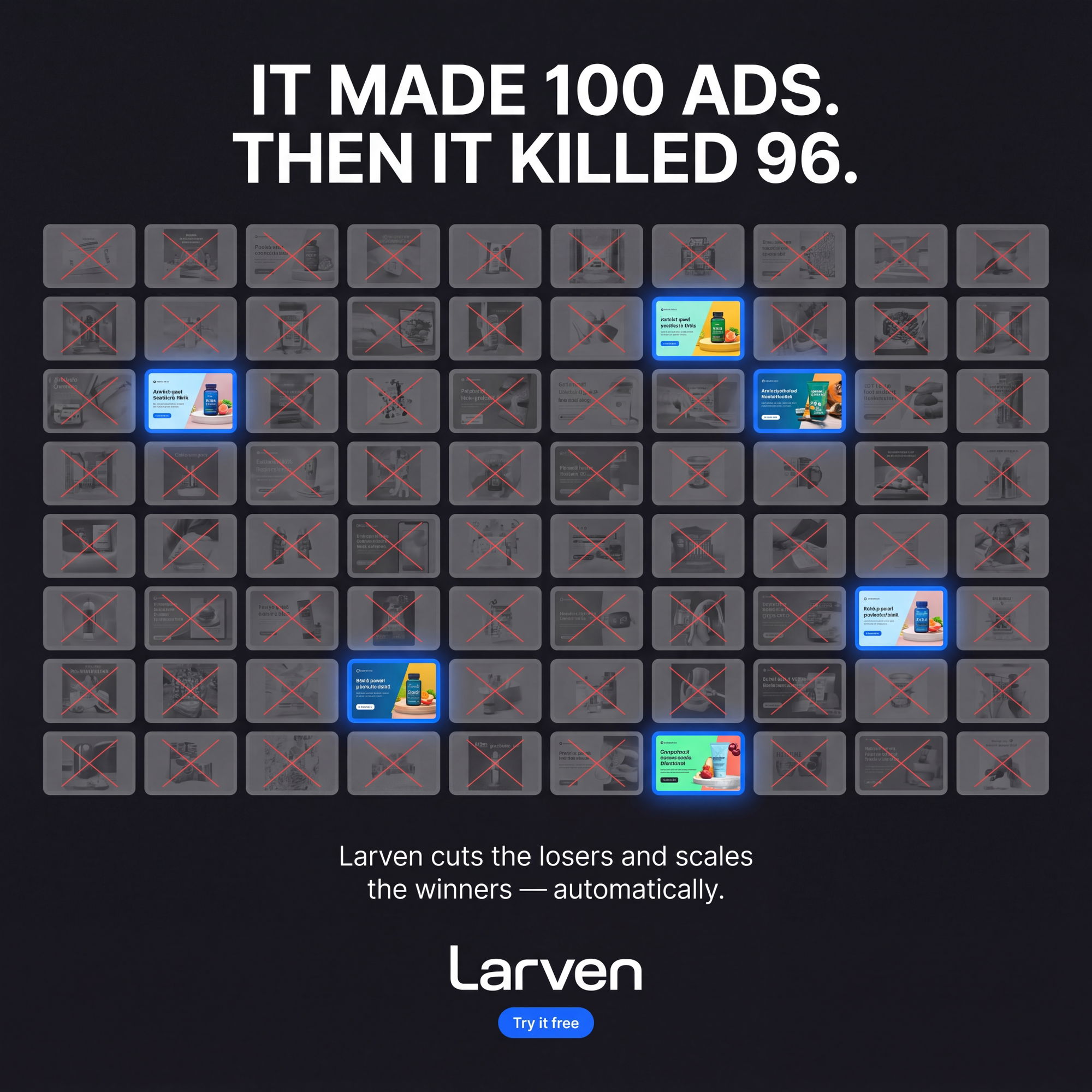 Larven AI Facebook ad