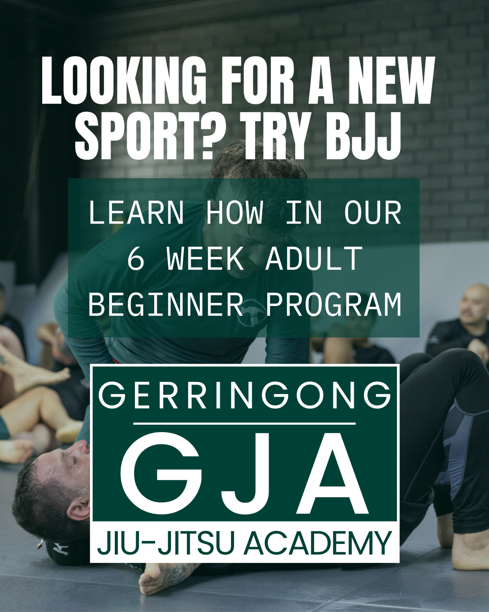 Gerringong Jiu Jitsu Academy Facebook ad from Apr 2, 2026