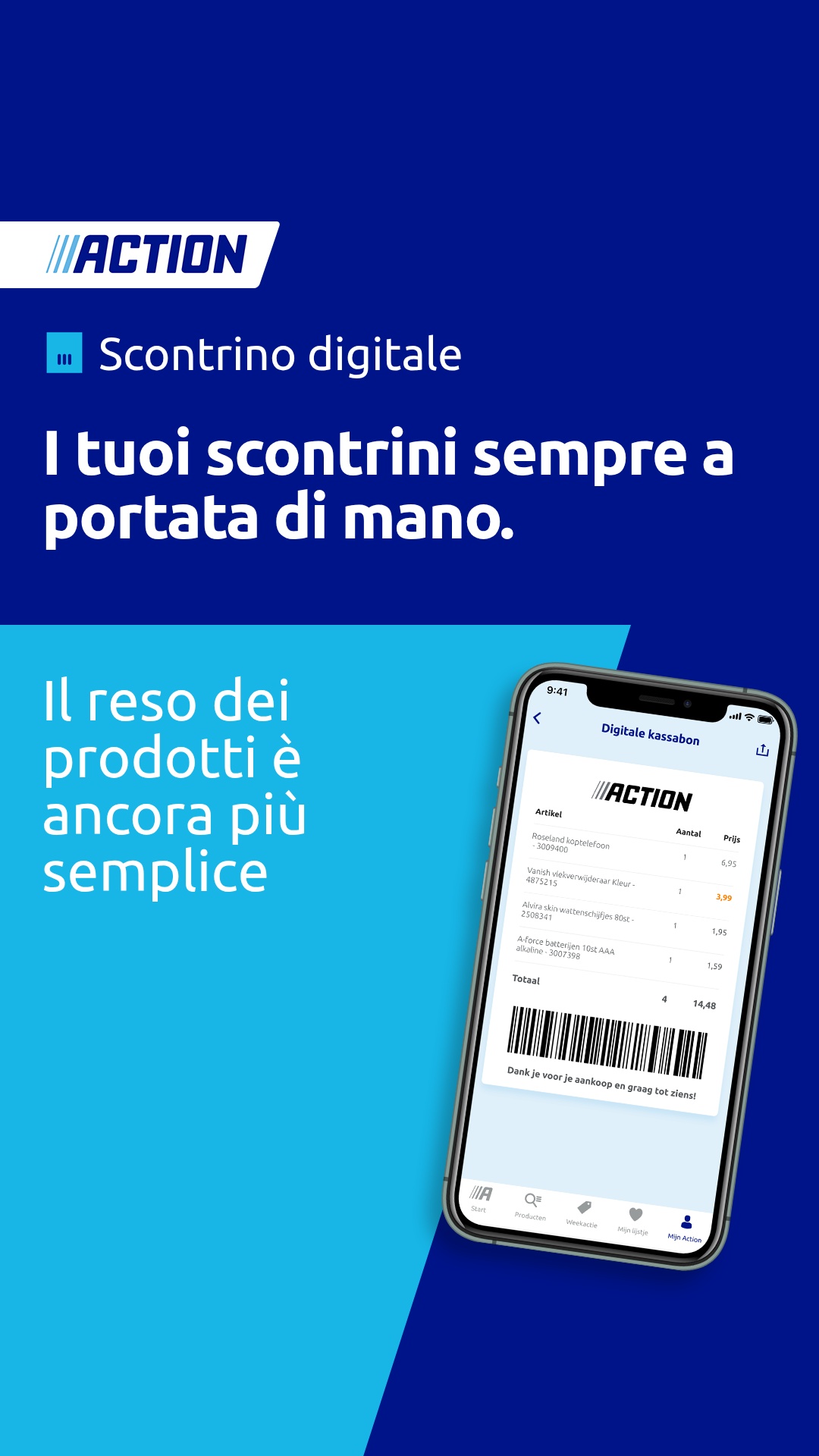 Action Facebook ad