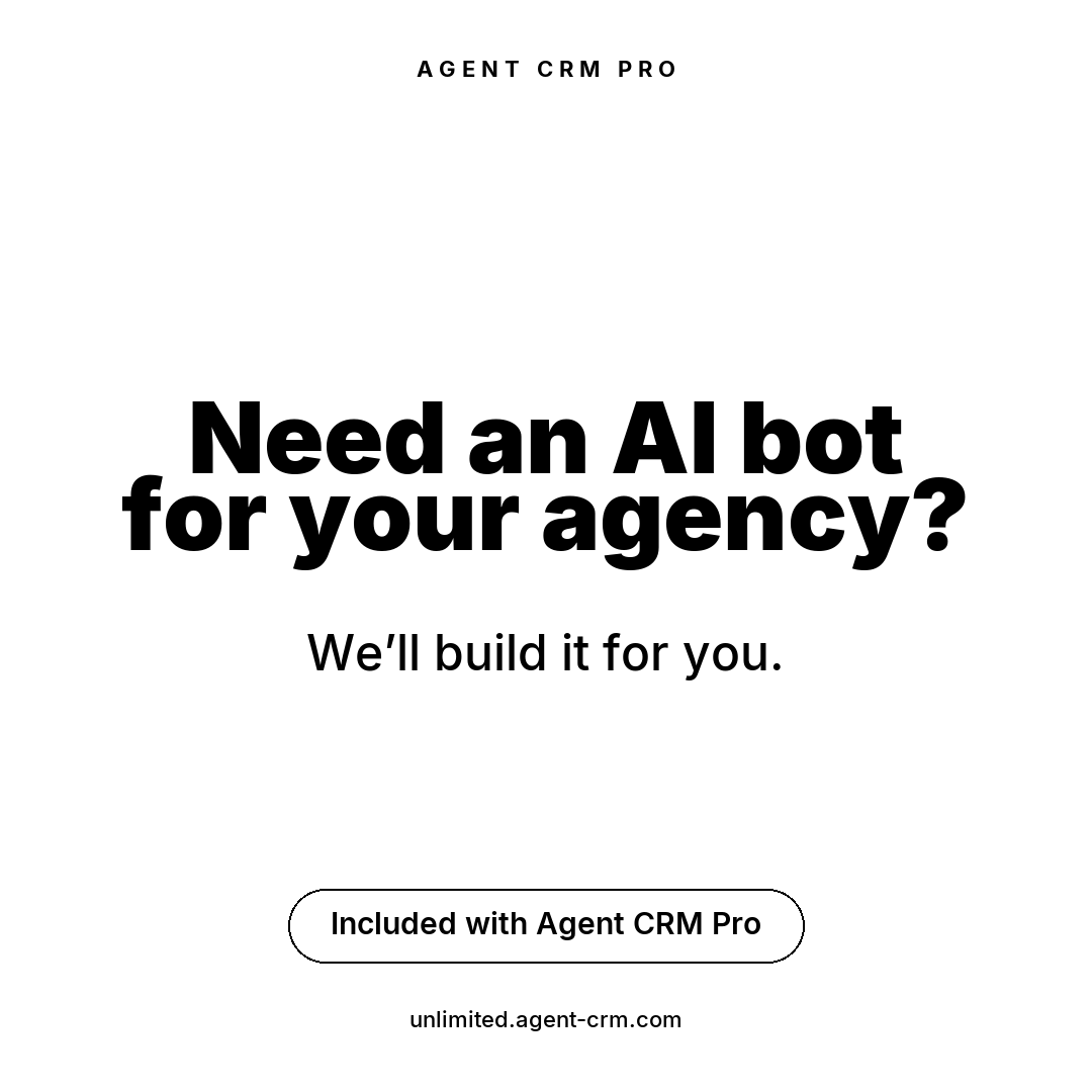 Agent CRM: AI-Powered Sales+Marketing Software Facebook ad