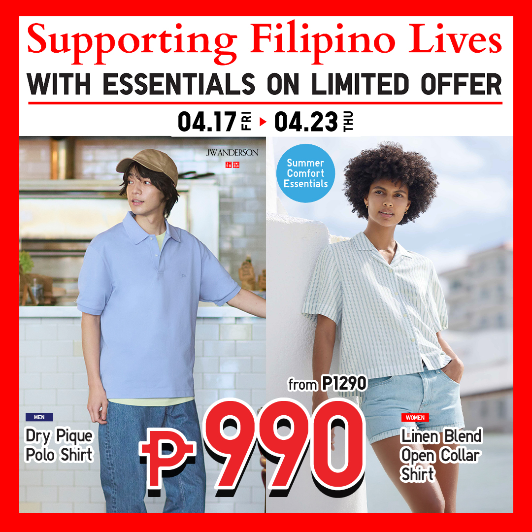 Uniqlo Philippines Facebook ad