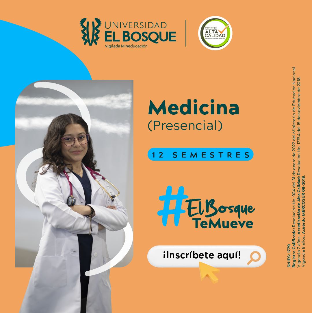 Admisiones Universidad El Bosque Facebook ad: ¡Únete a la facultad de Medicina en El Bosque!