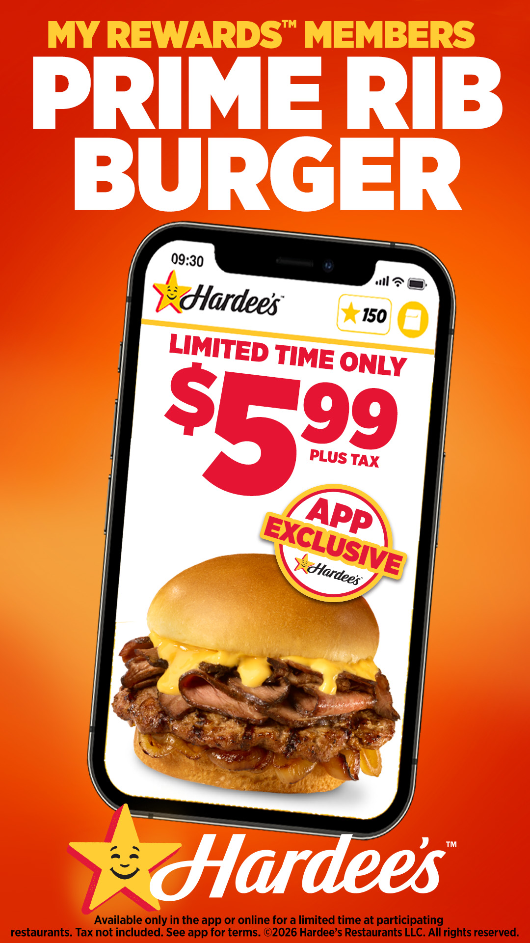 Hardee's Facebook ad