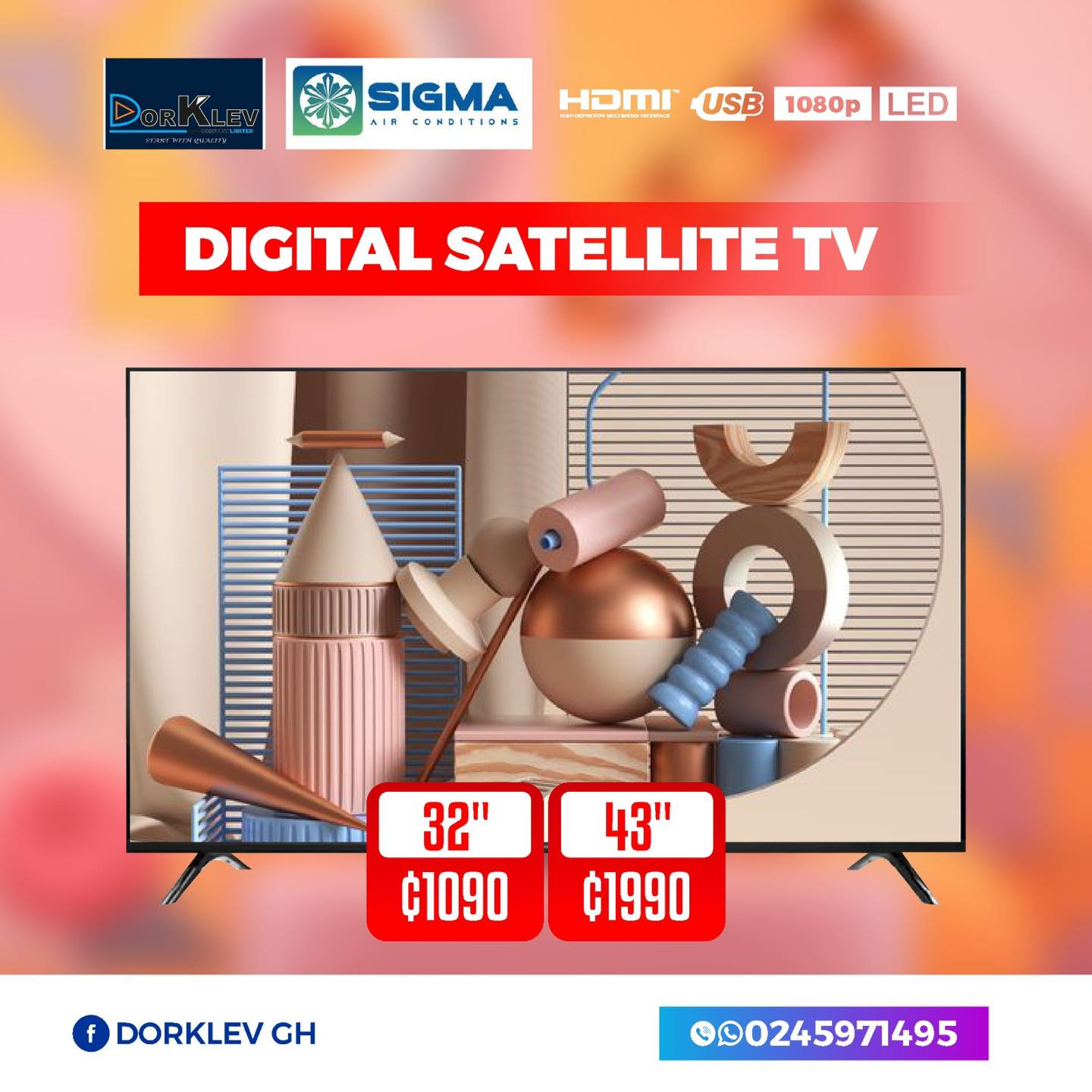 Dorklev Gh Facebook ad: Delivery before payment(Call and WhatsApp only)
