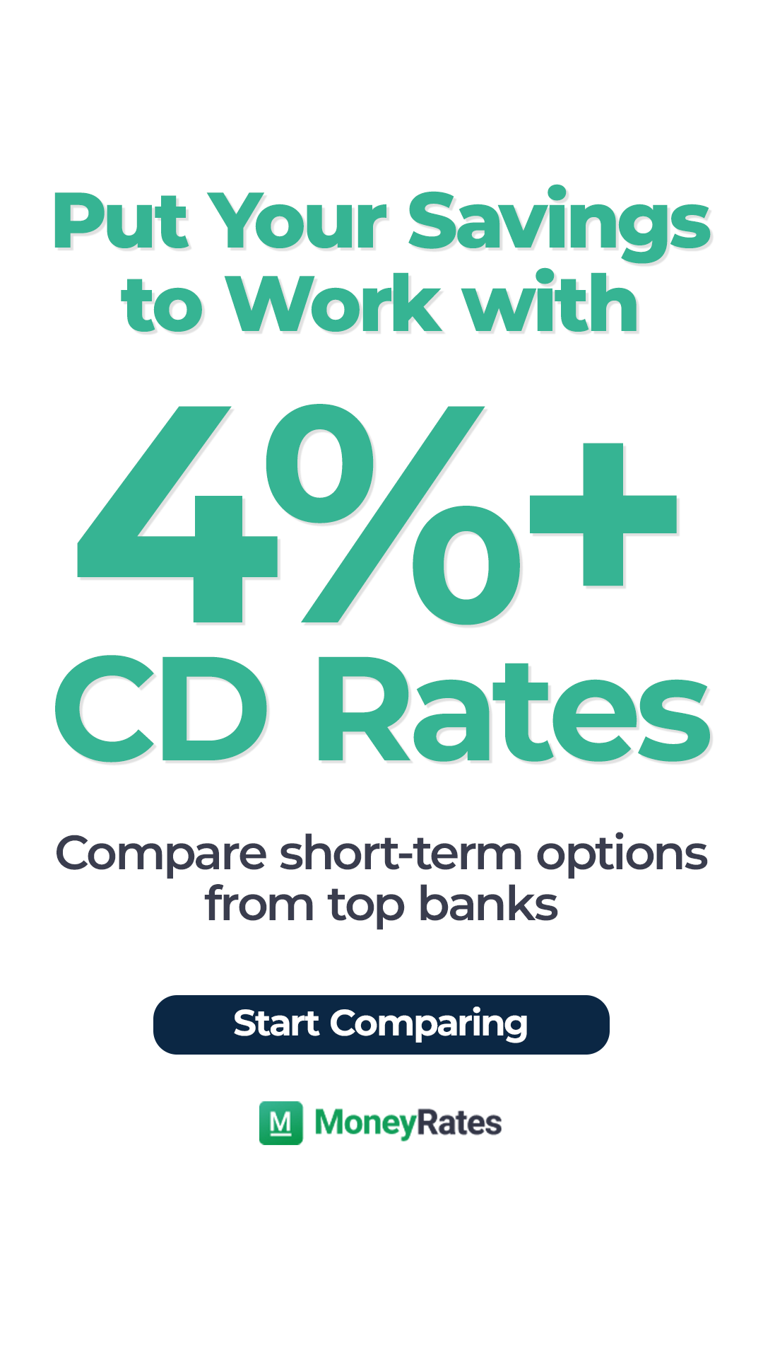 MoneyRates.com Facebook ad