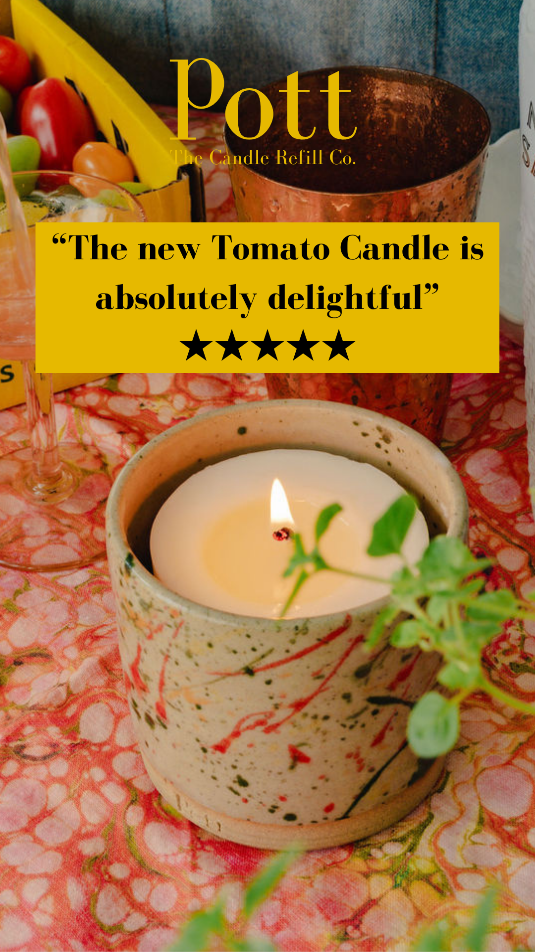 Pott Candles Facebook ad