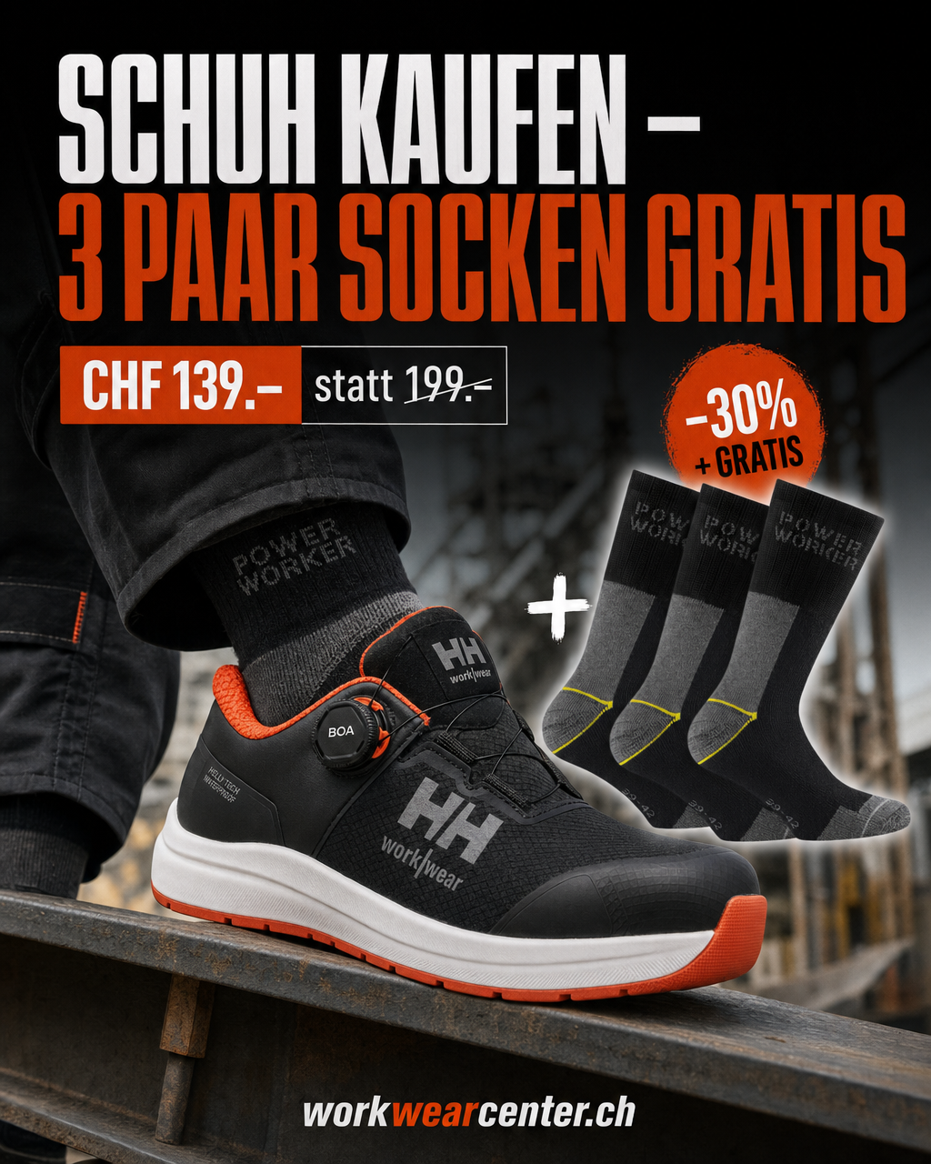 Helly Hansen Workwear Center Facebook ad from Jul 24, 2026