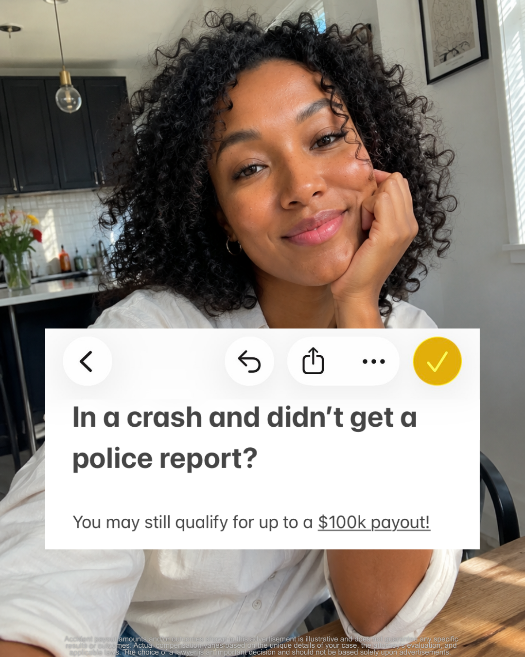 Accident Connect Facebook ad