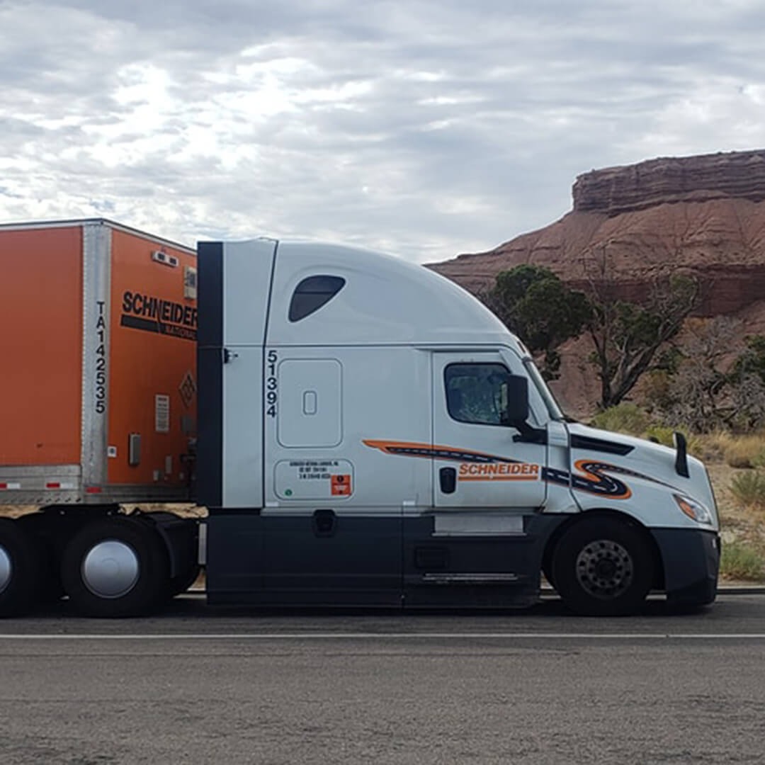 Schneider Truck Driving Jobs Facebook ad