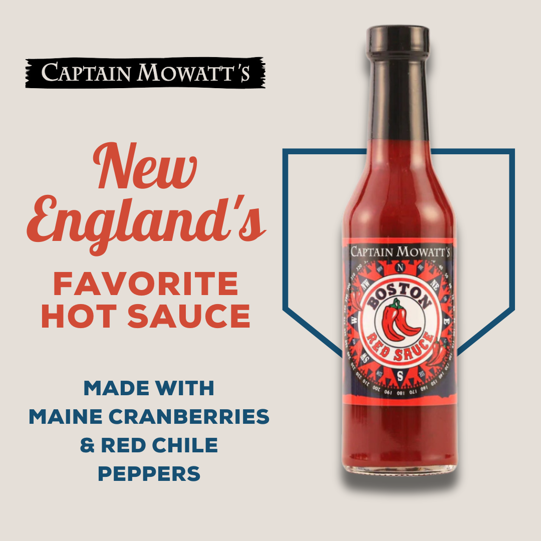Captain Mowatt's Facebook ad: Boston Red Sauce, A New England Favorite