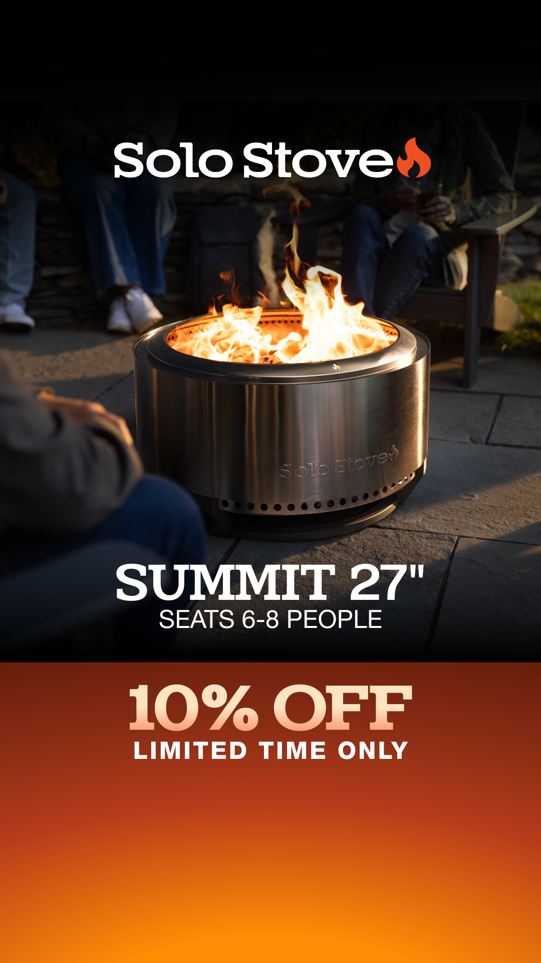 Solo Stove Facebook ad: Solo Stove Summer Savings