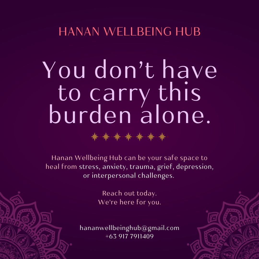Hanan Wellbeing Hub Facebook ad: Online Counseling