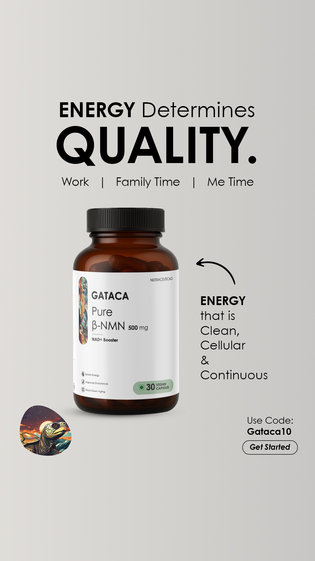 GatacaIn Facebook ad