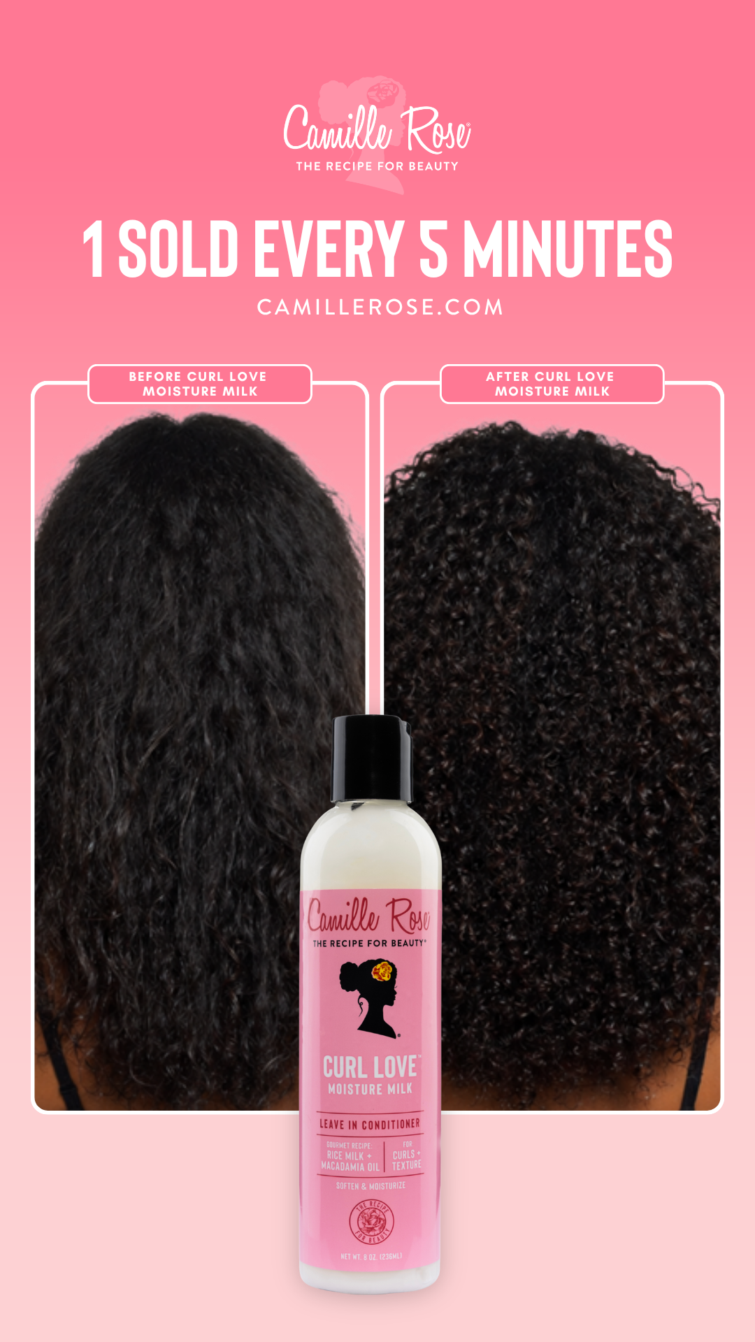 Camille Rose Naturals Facebook ad