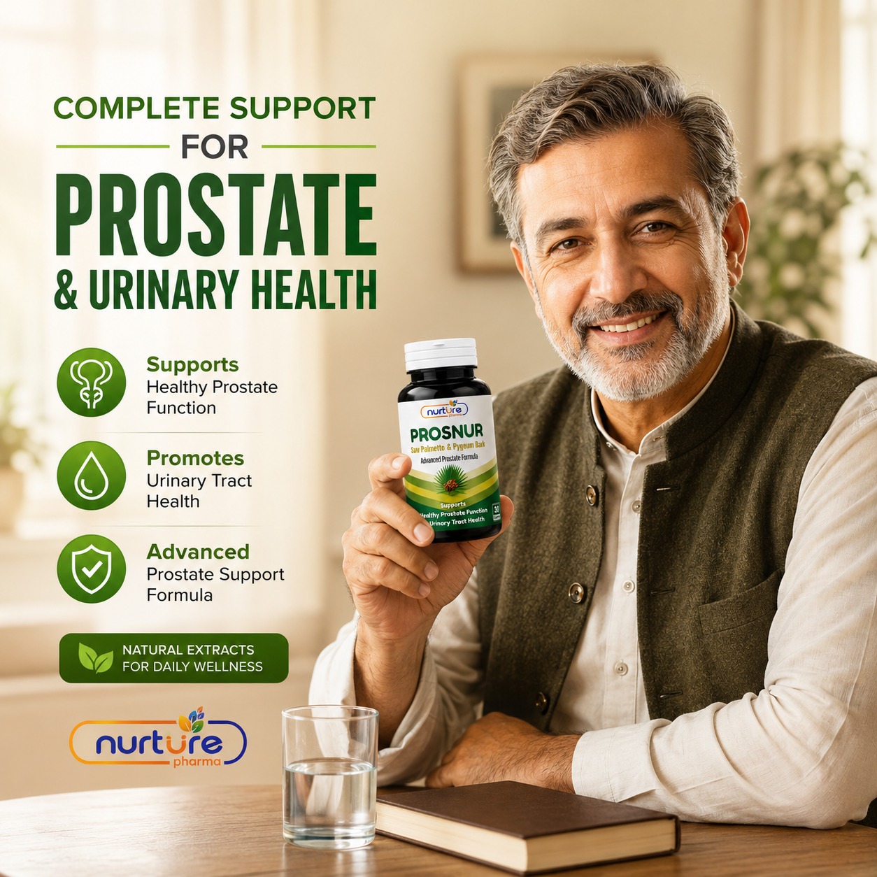 Nurture Pharma. Facebook ad