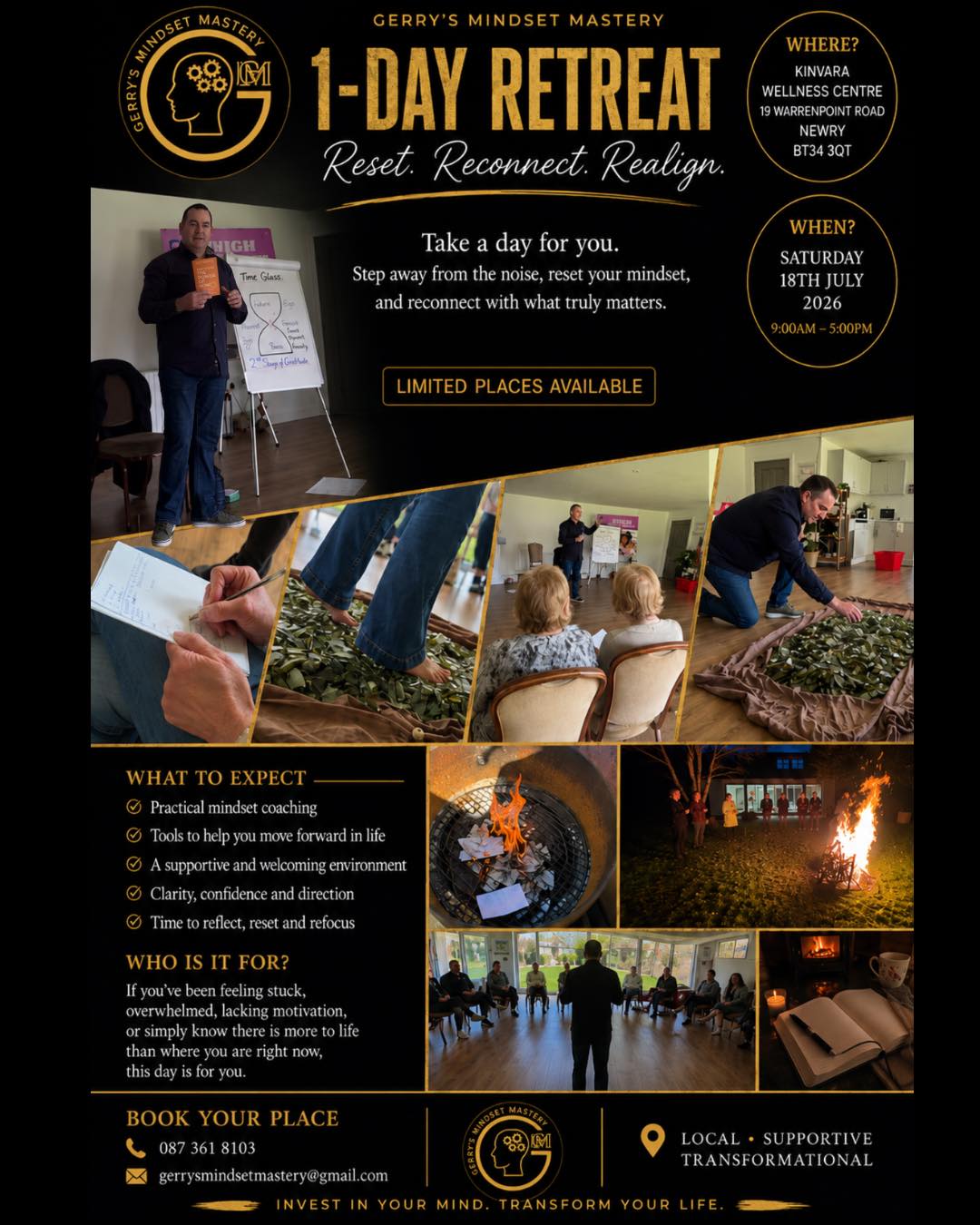 Gerry’s Mindset Mastery Facebook ad