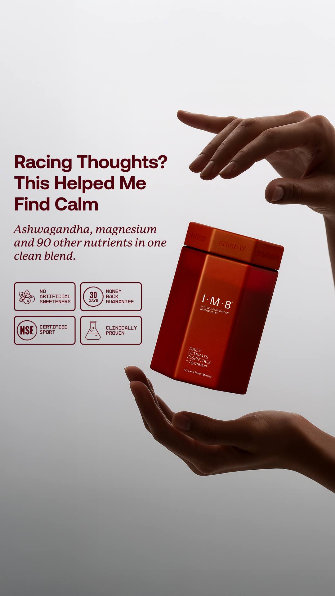 IM8 Health Global Facebook ad