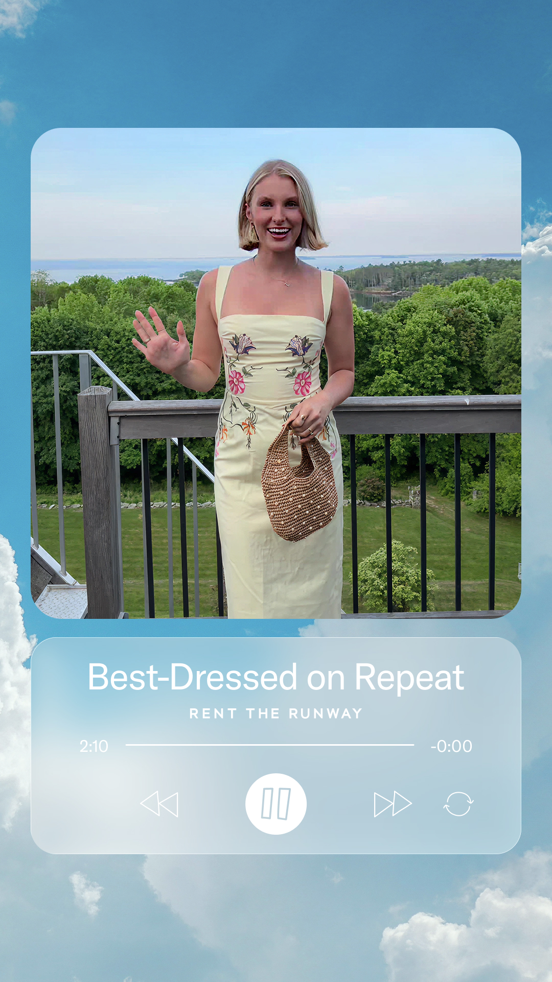 Rent The Runway Facebook ad