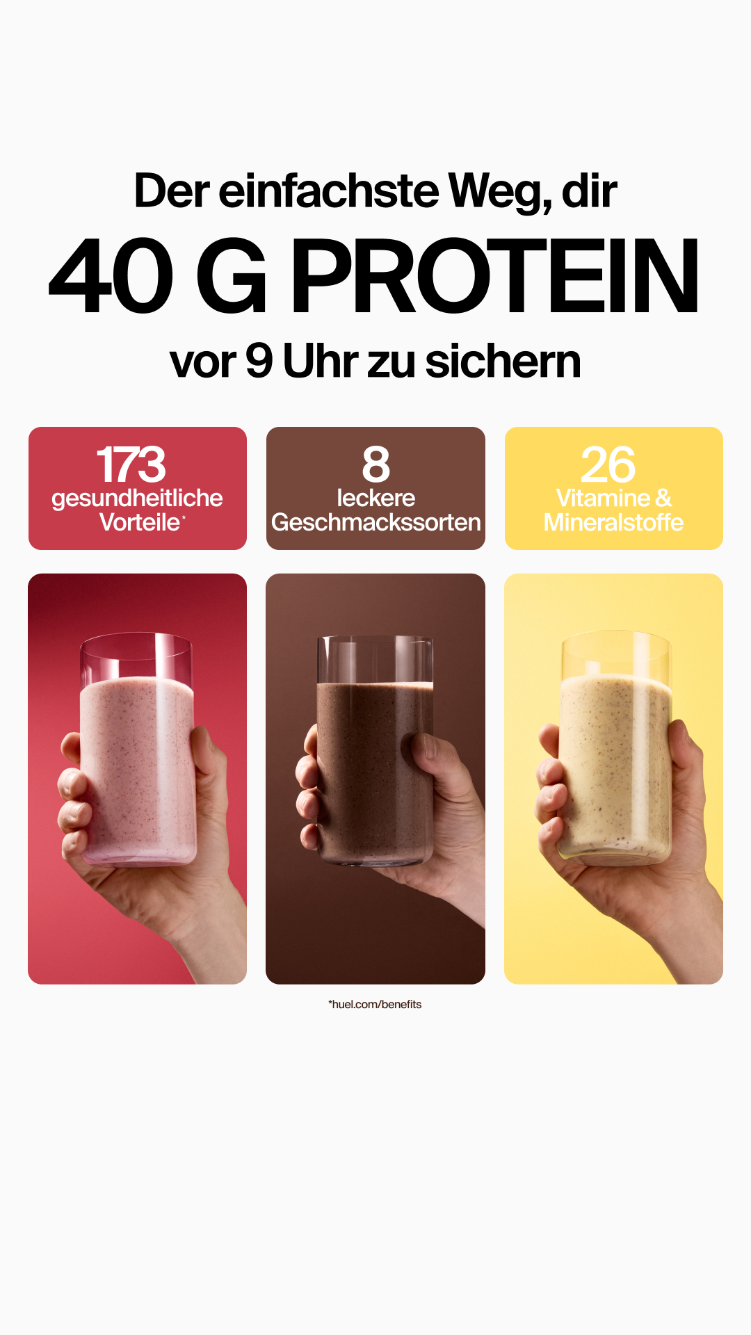 Huel Facebook ad