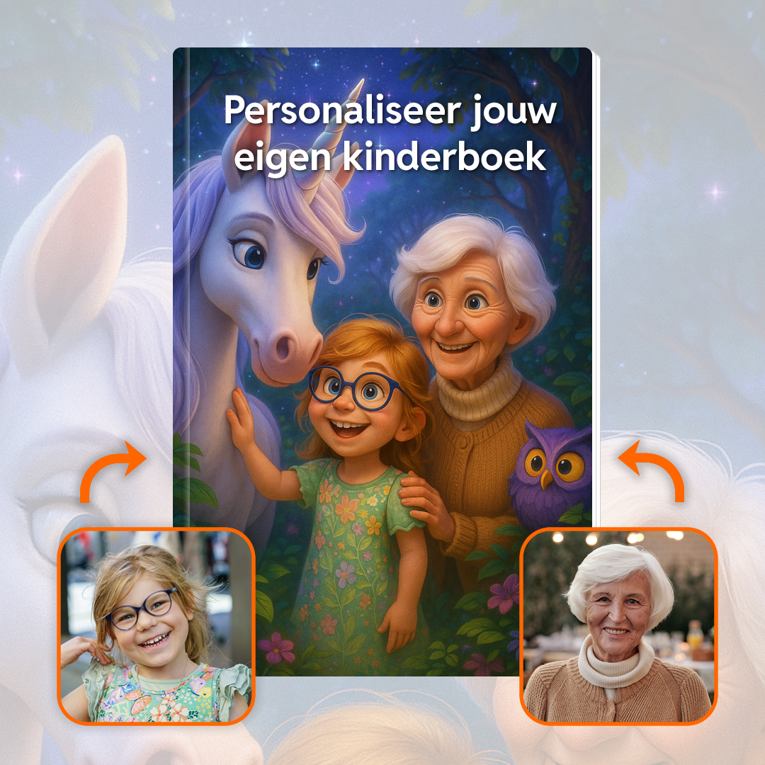 Magisch Kinderboek Facebook ad: Een Avontuur voor Oma & Kleinkind