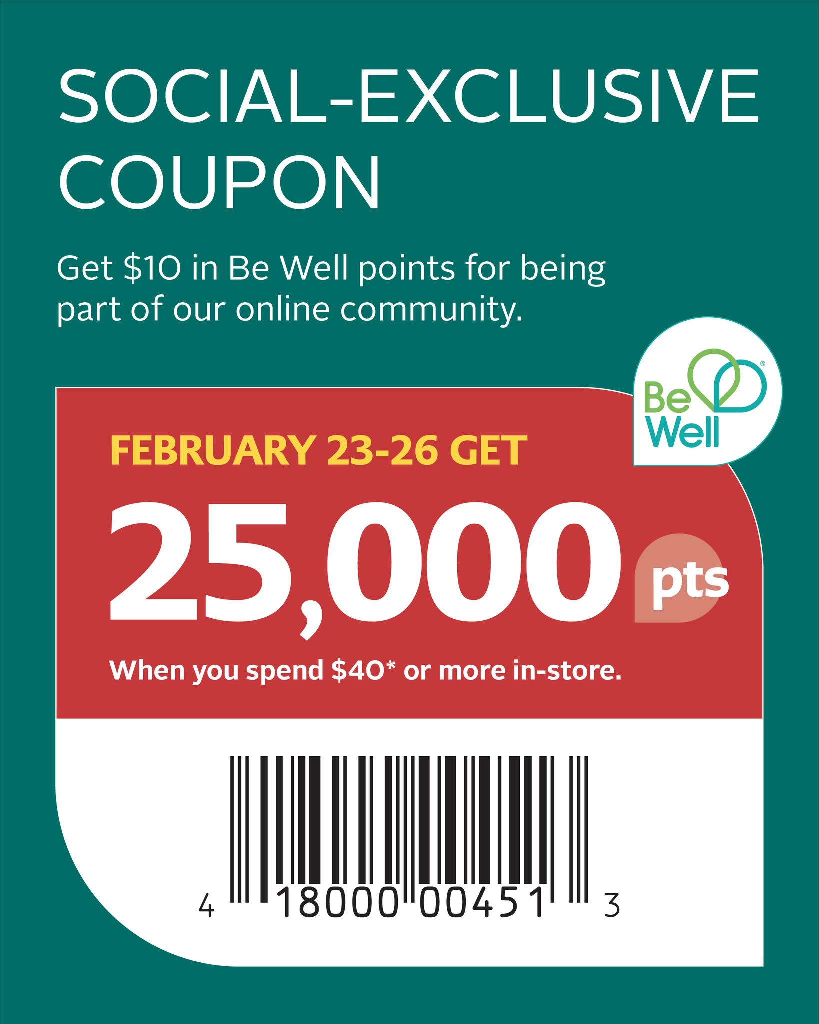 Rexall Drugstore Facebook ad